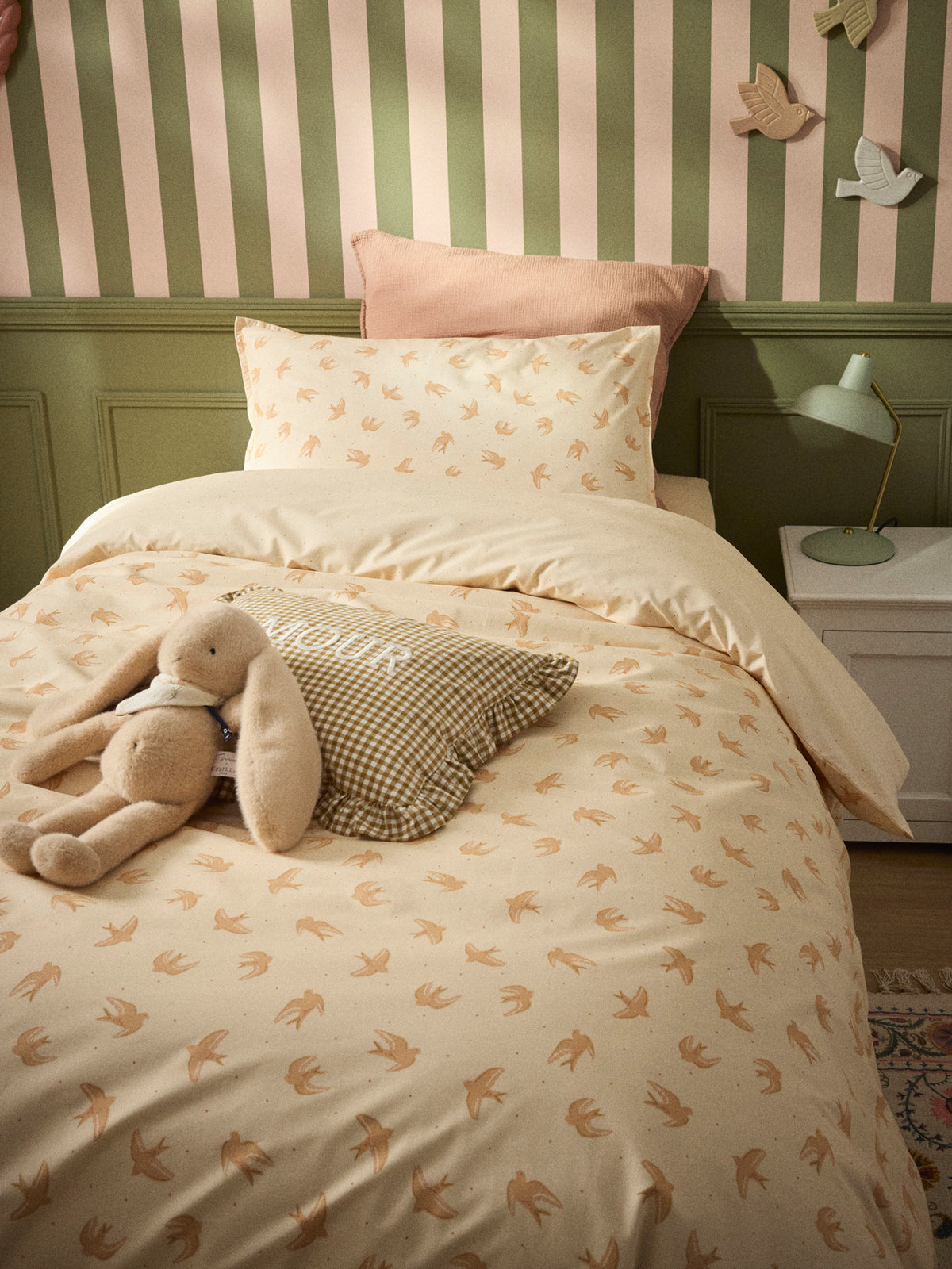 Housse de couette percale de coton "Anna"