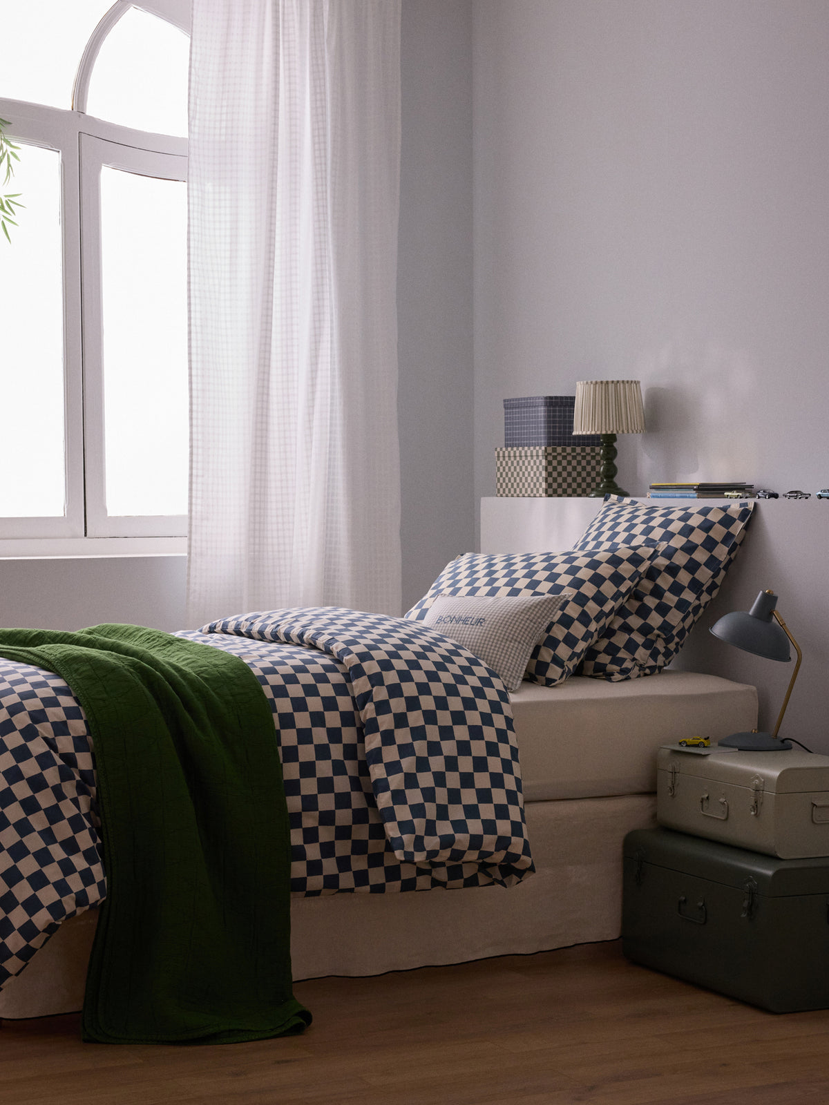 Housse de couette percale de coton "Marius"