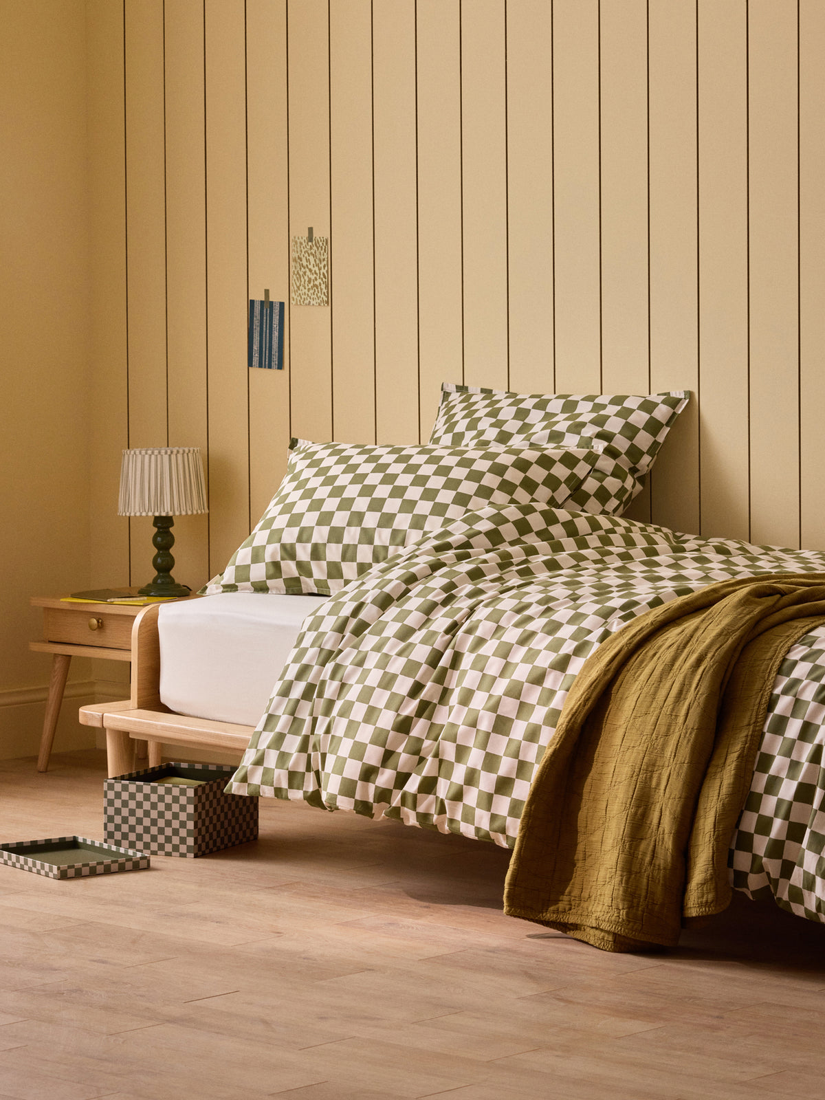 Housse de couette percale de coton "Marius"