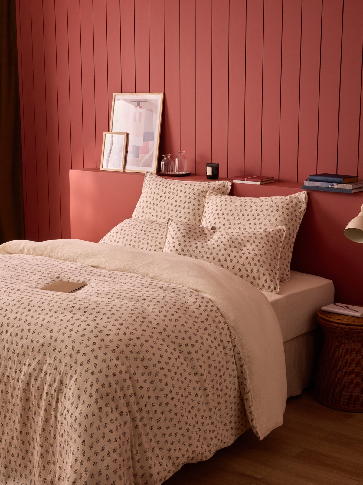 Housse de couette gaze de coton "Lorette"