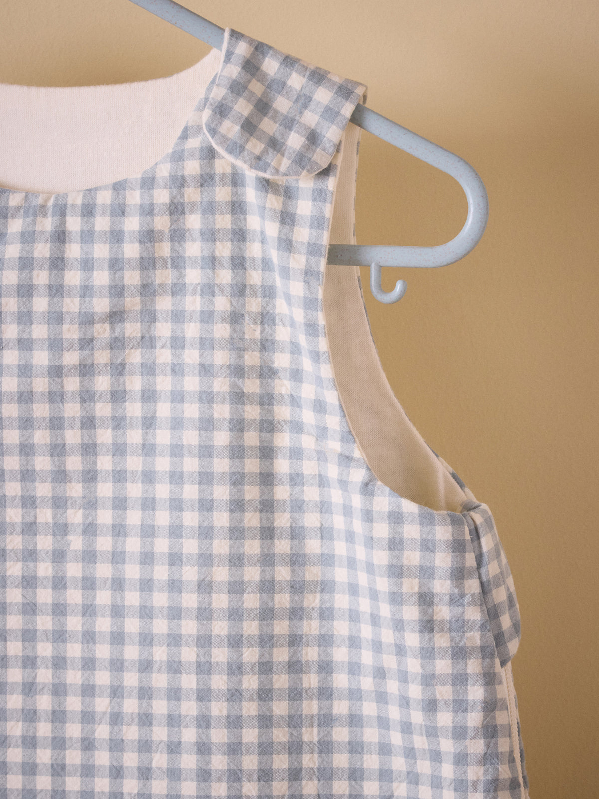 Gigoteuse vichy en percale de coton TOG 2