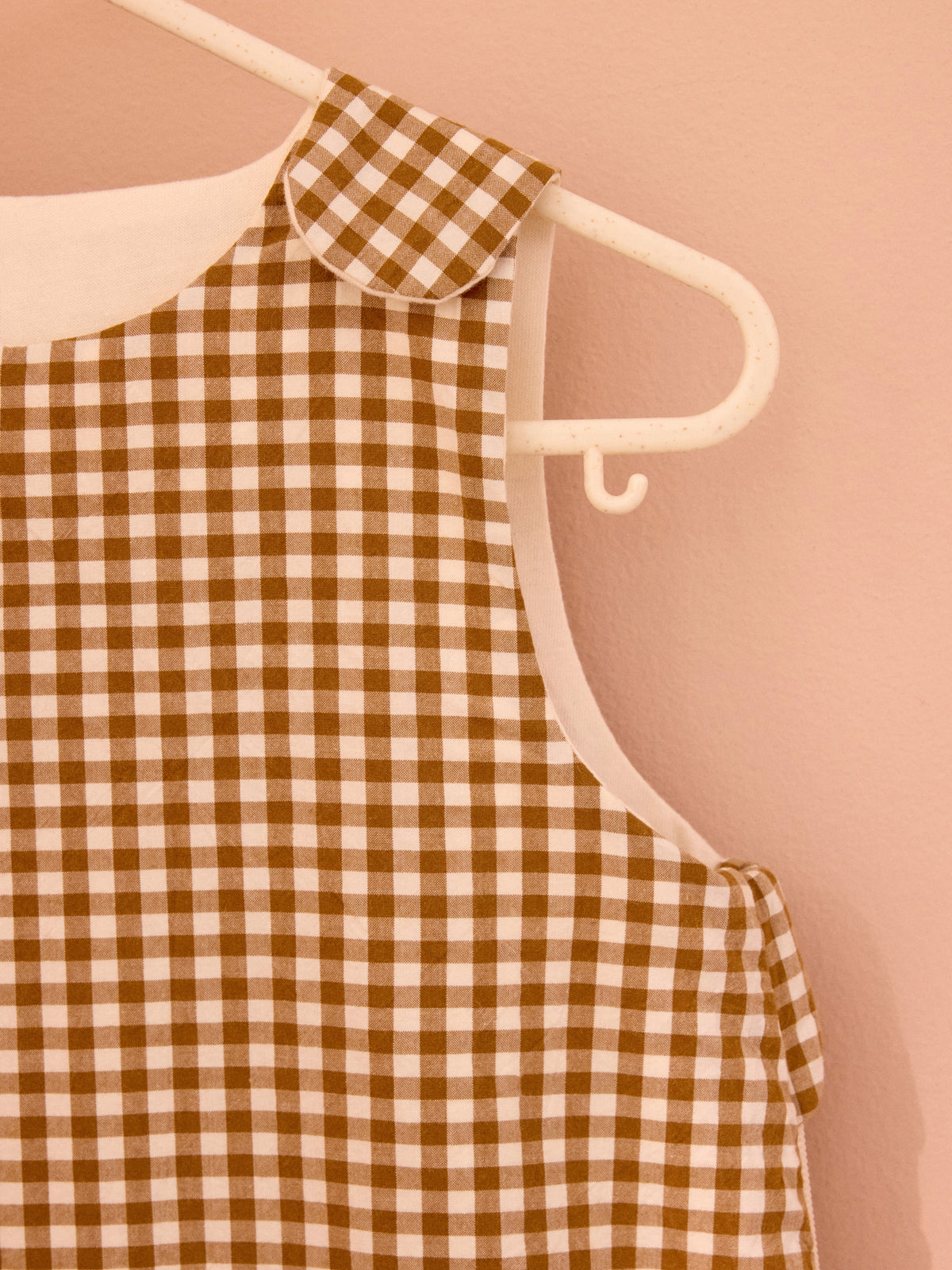 Gigoteuse vichy en percale de coton TOG 2