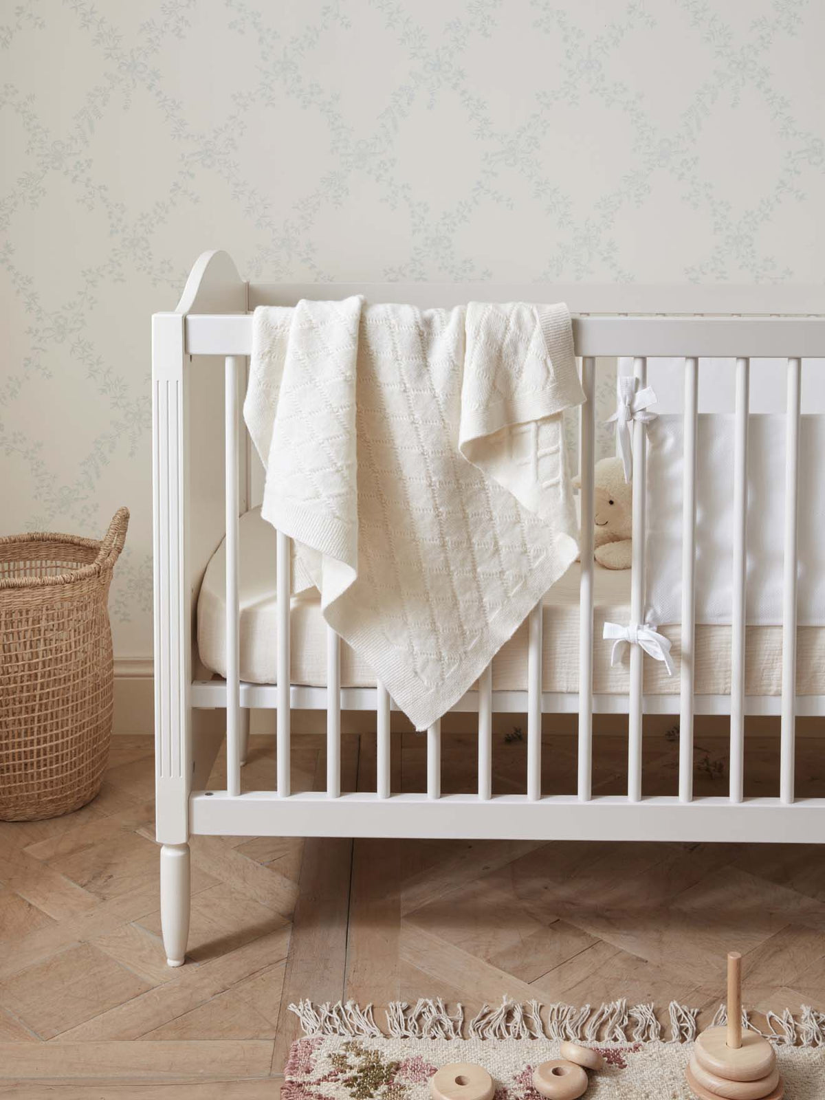 Couverture bébé pure laine très douce