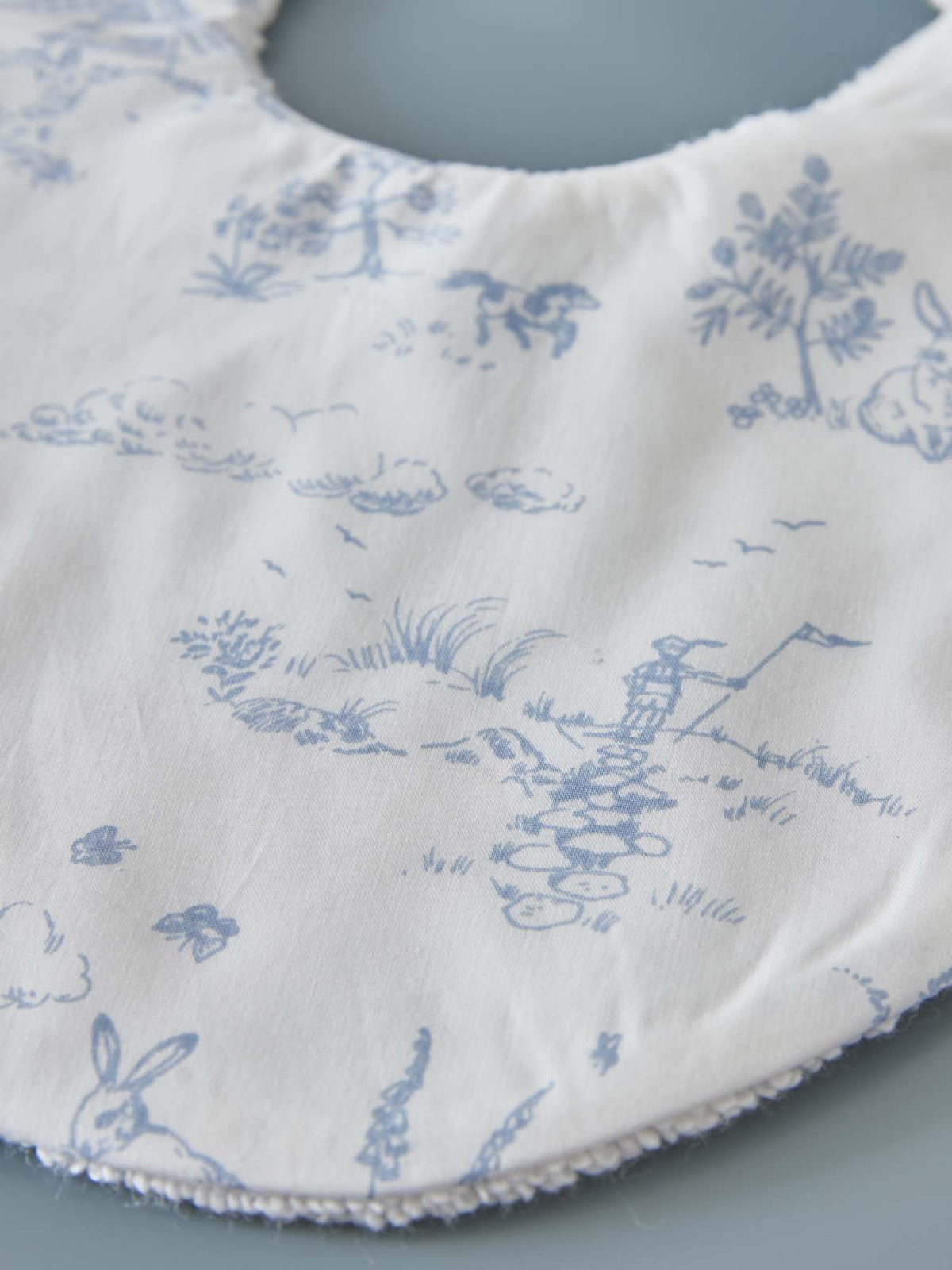 Bavoir percale de coton biologique