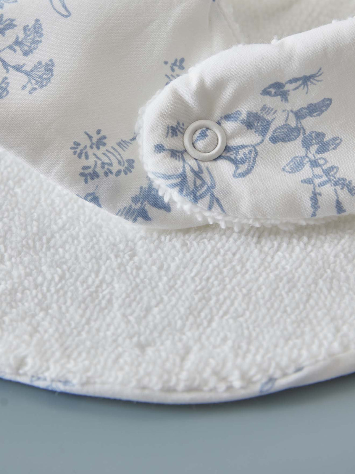 Bavoir percale de coton biologique