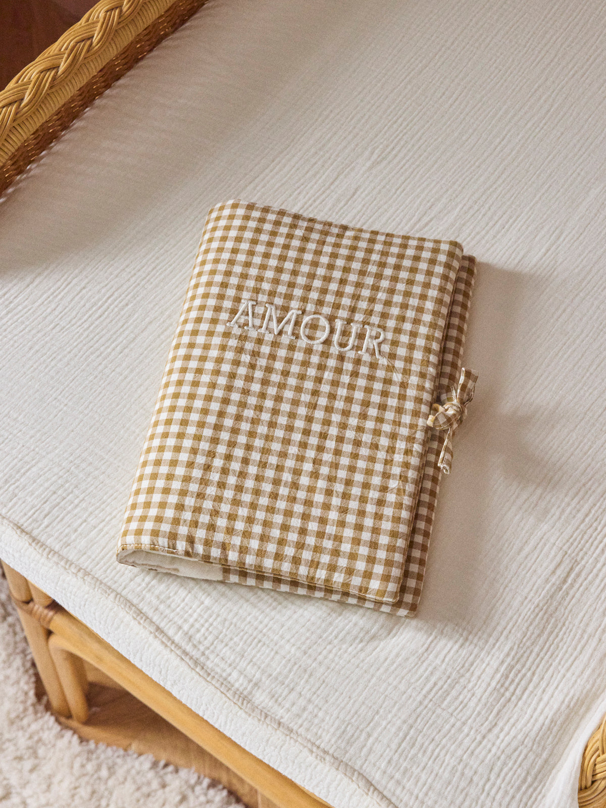 Housse molletonnée pour carnet de santé