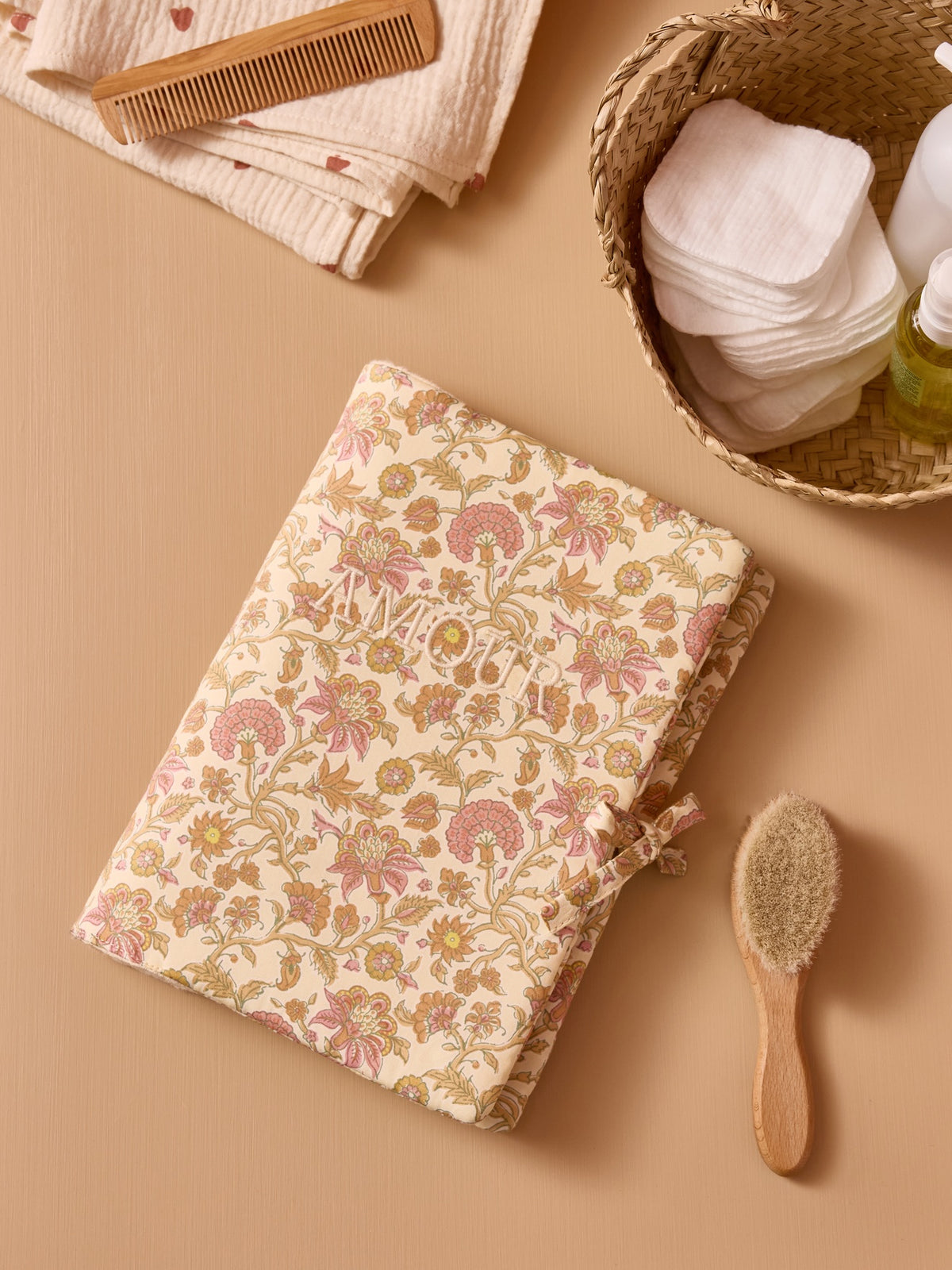 Housse molletonnée pour carnet de santé