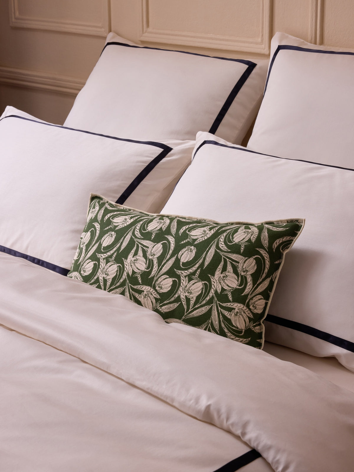 Housse de coussin imprimée "Lucie"