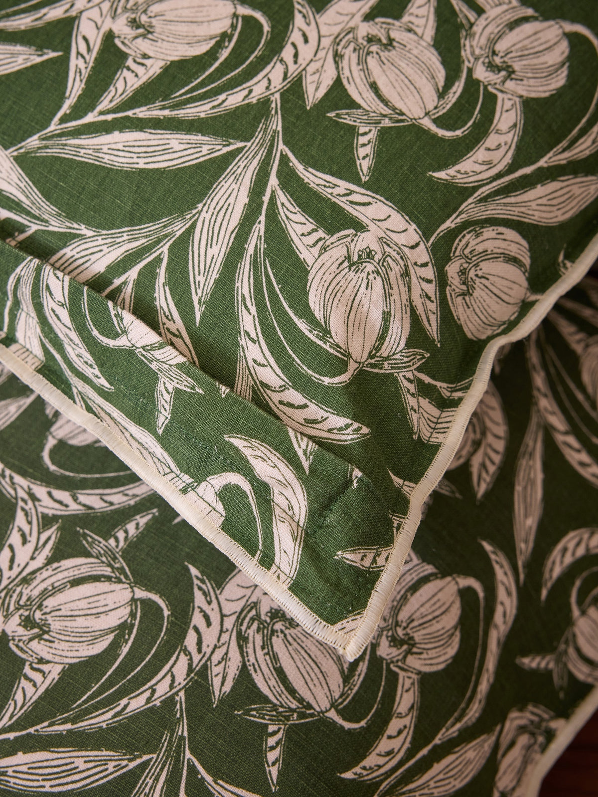 Housse de coussin imprimée "Lucie"