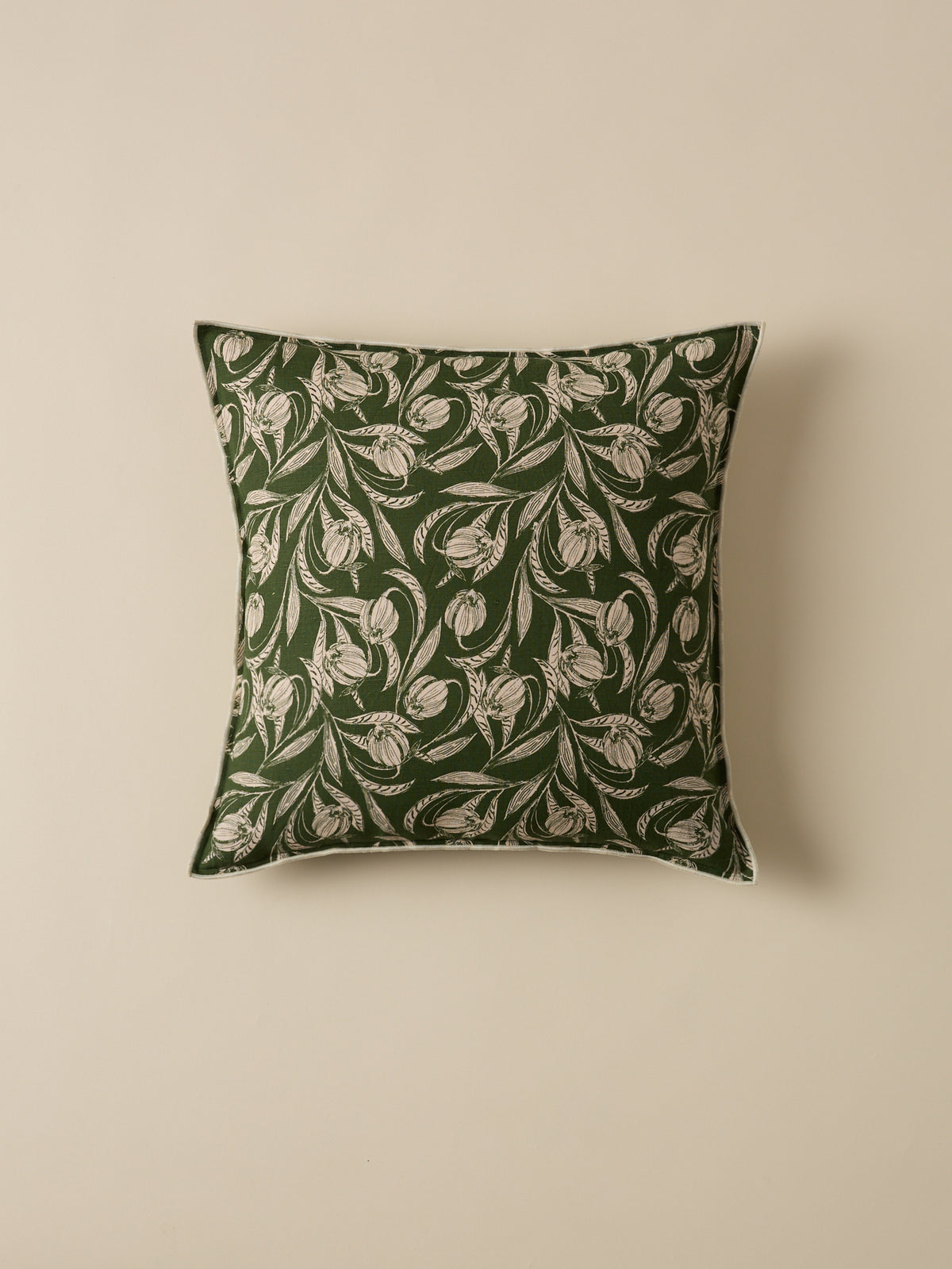 Housse de coussin imprimée "Lucie"