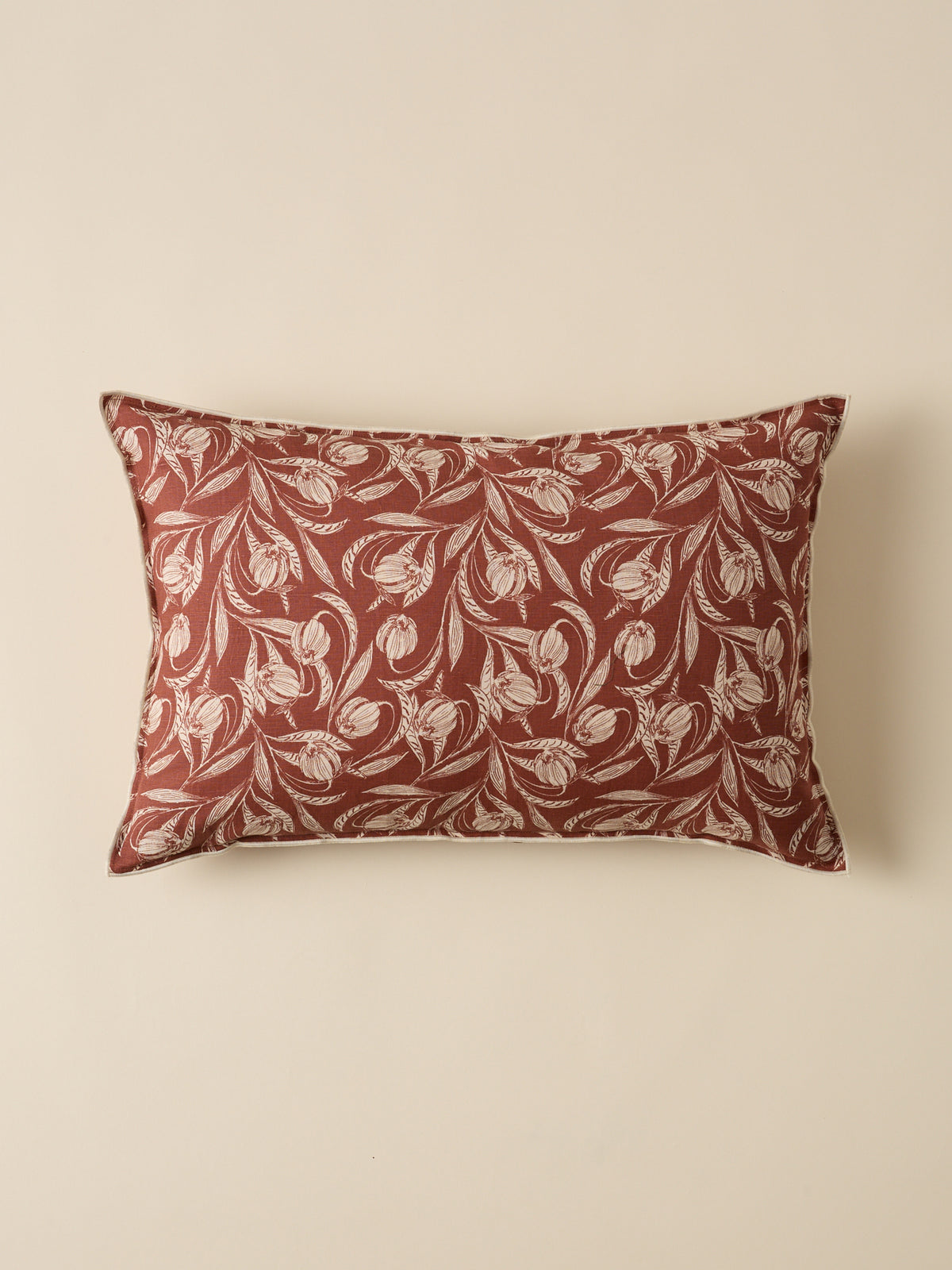 Housse de coussin imprimée "Lucie"