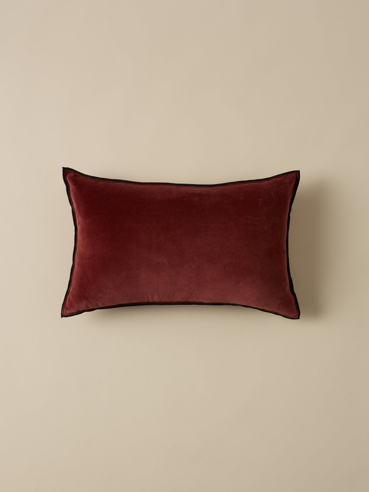 Housse de coussin en velours
