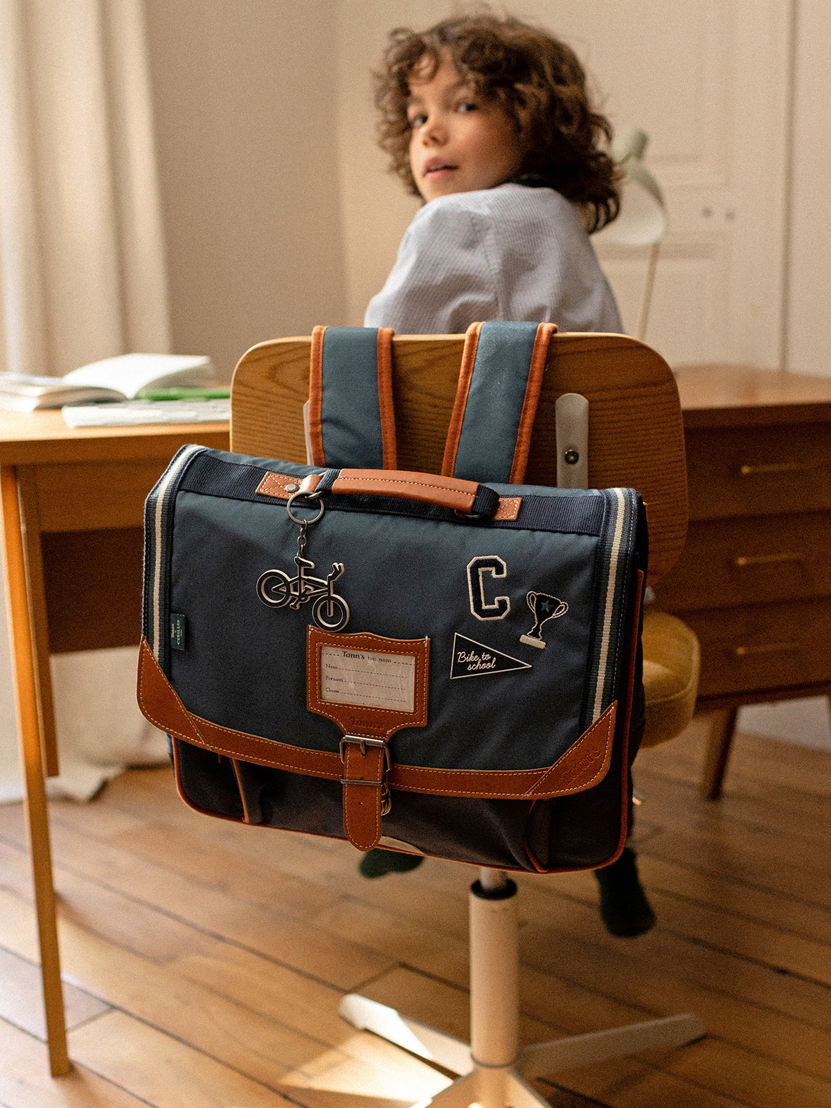 Cartable primaire Clément - Collection Cyrillus X Tann's
