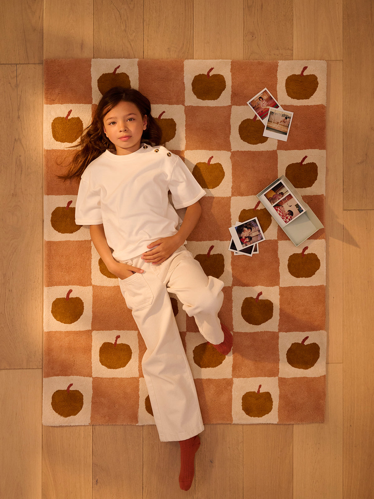 Tapis Pomme Bleuu Studio X Cyrillus