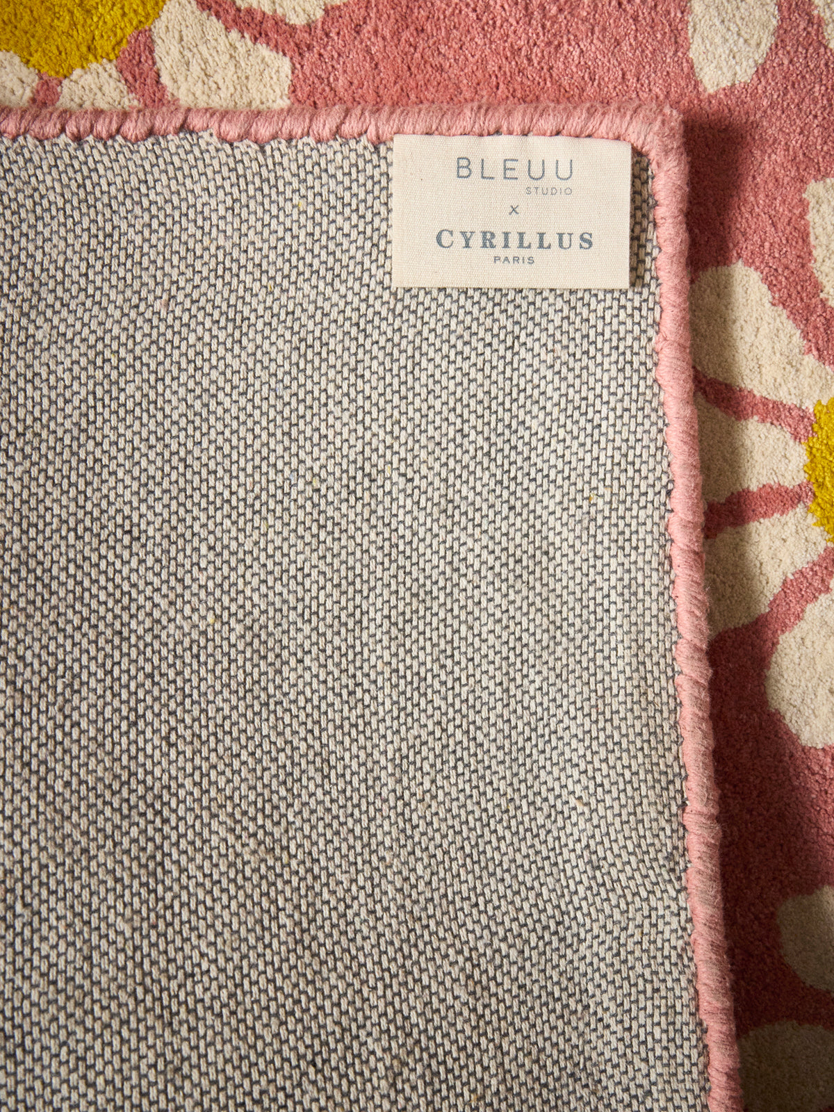 Tapis Marguerite Bleuu Studio X Cyrillus