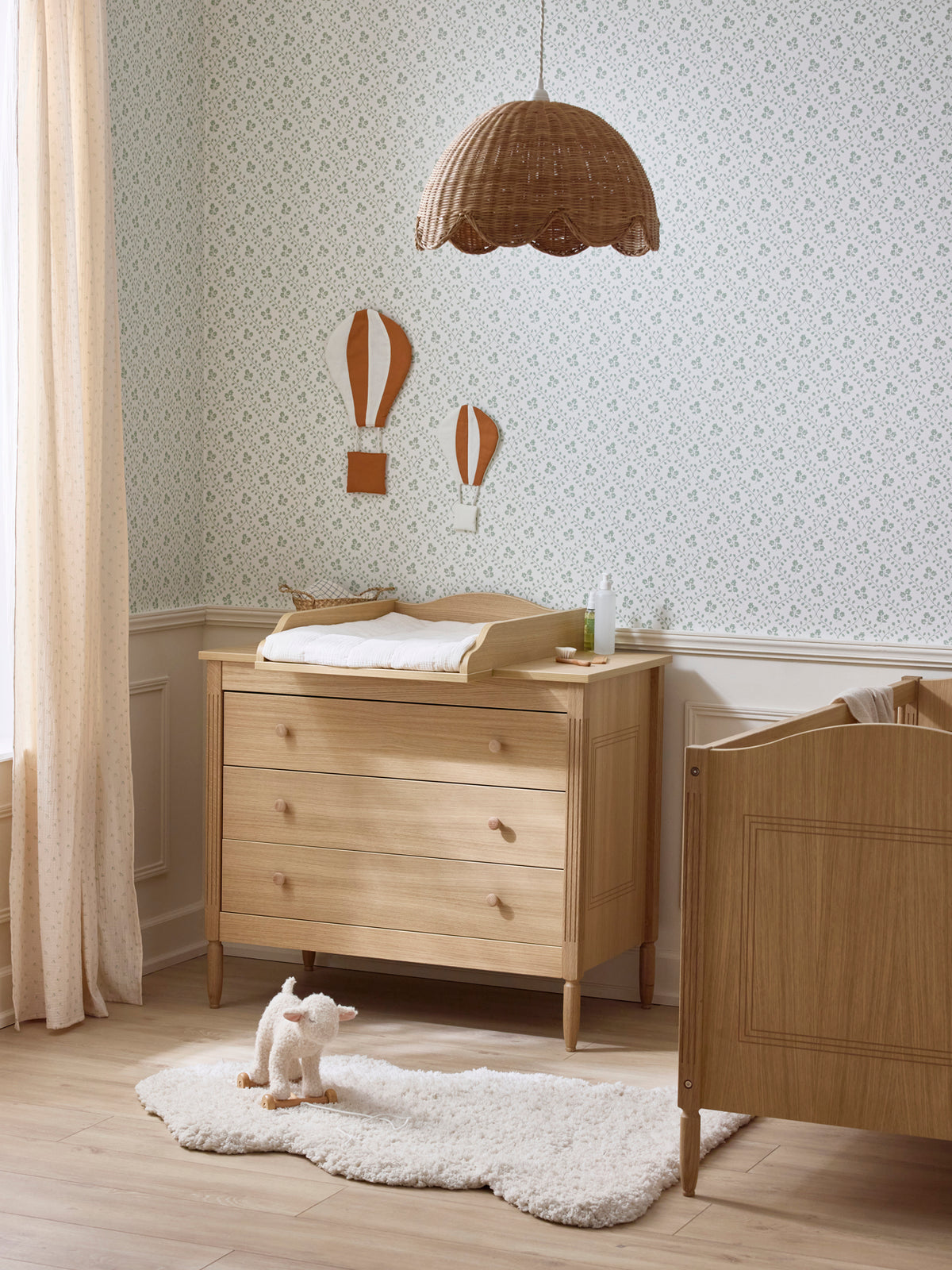 Commode Léopold bois naturel