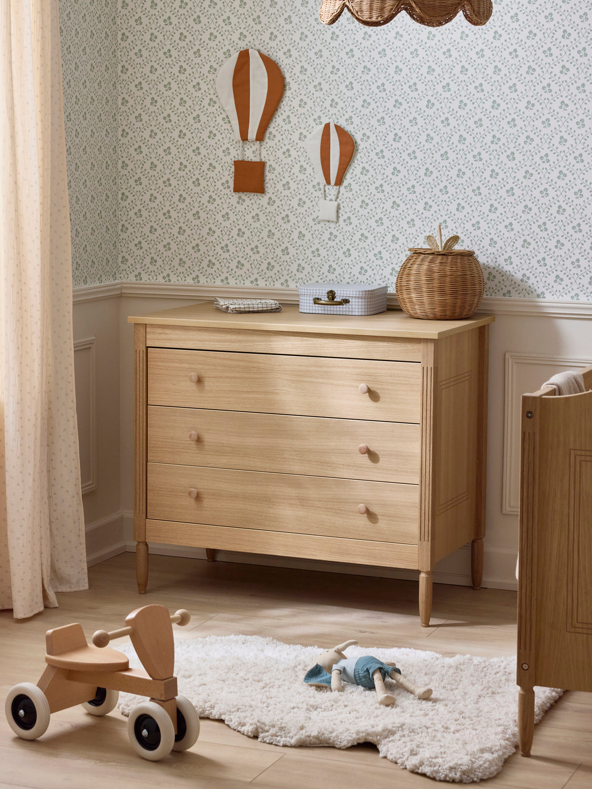 Commode Léopold bois naturel