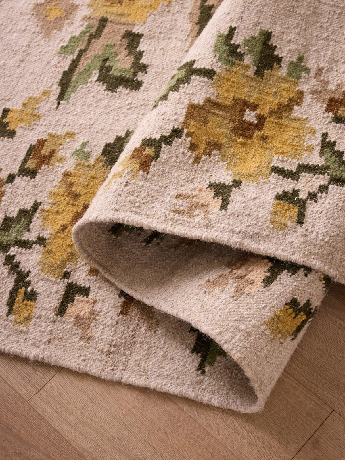 Tapis Juliette en pure laine - Grand modèle