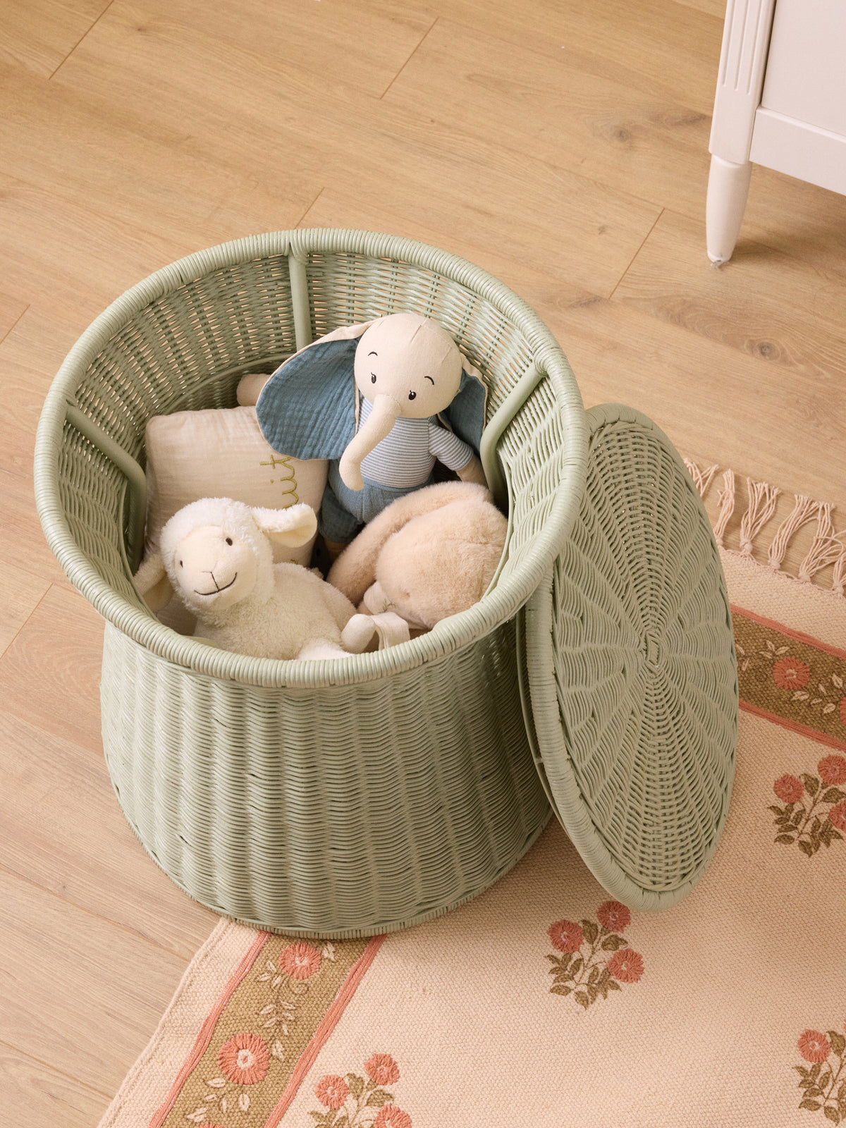 Tabouret en rotin Emile