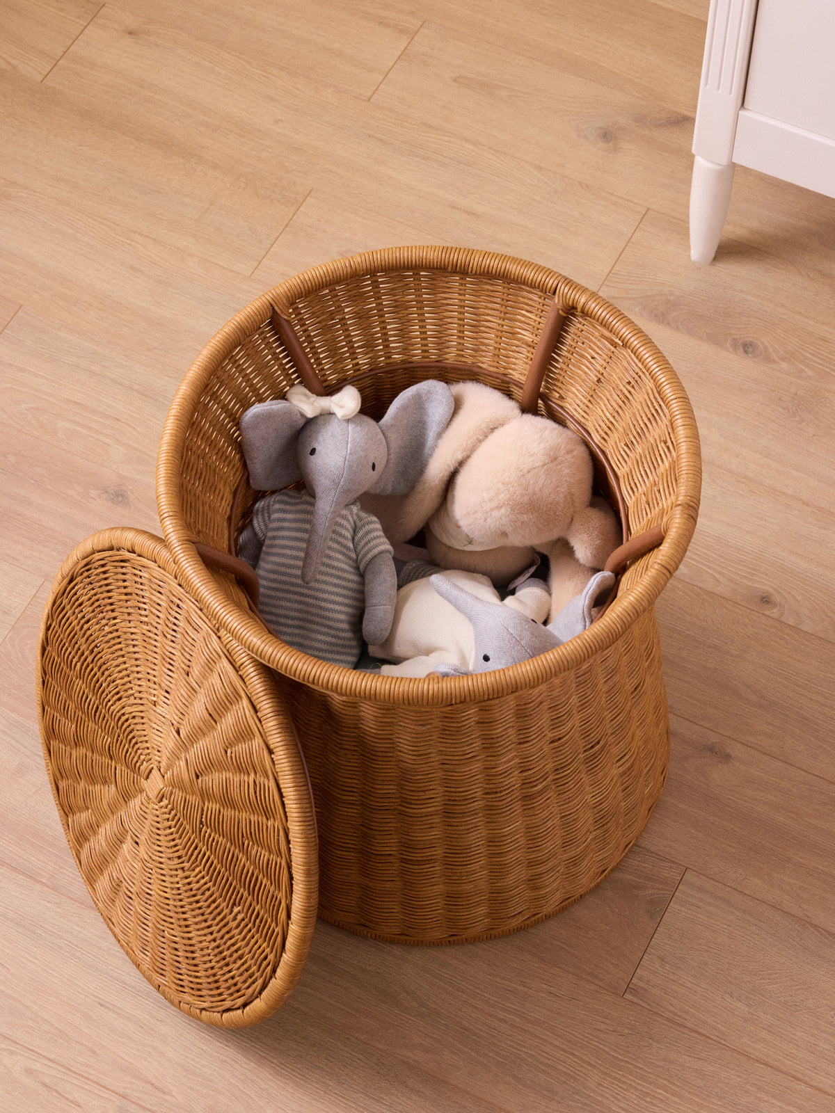 Tabouret en rotin Emile