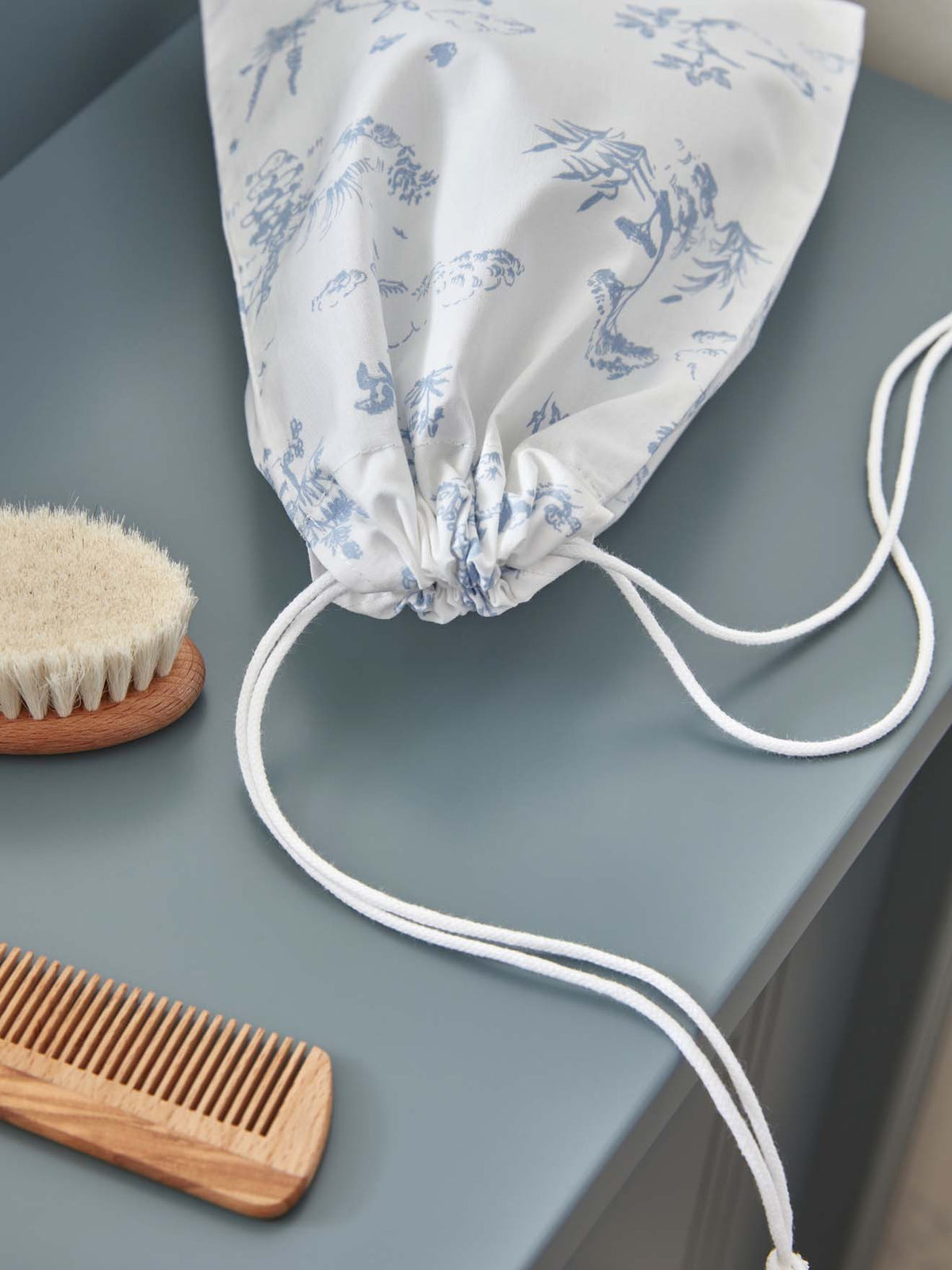Brosse et peigne bébé en bois