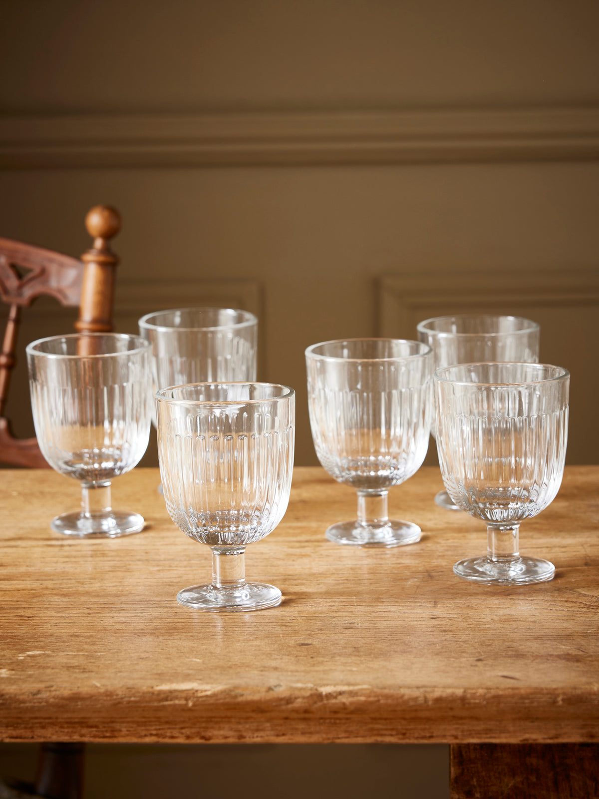 Verre à pied "Ouessant"  par lot de 6 - Collection La Rochère