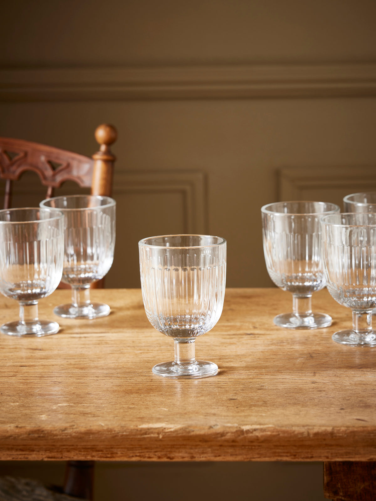 Verre à pied "Ouessant"  par lot de 6 - Collection La Rochère