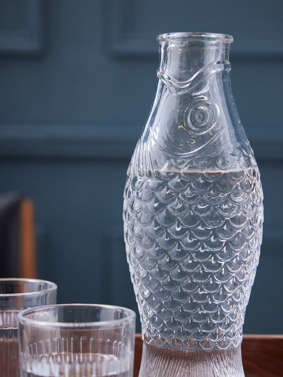 Carafe en verre Fish & Fish - Collection Serax