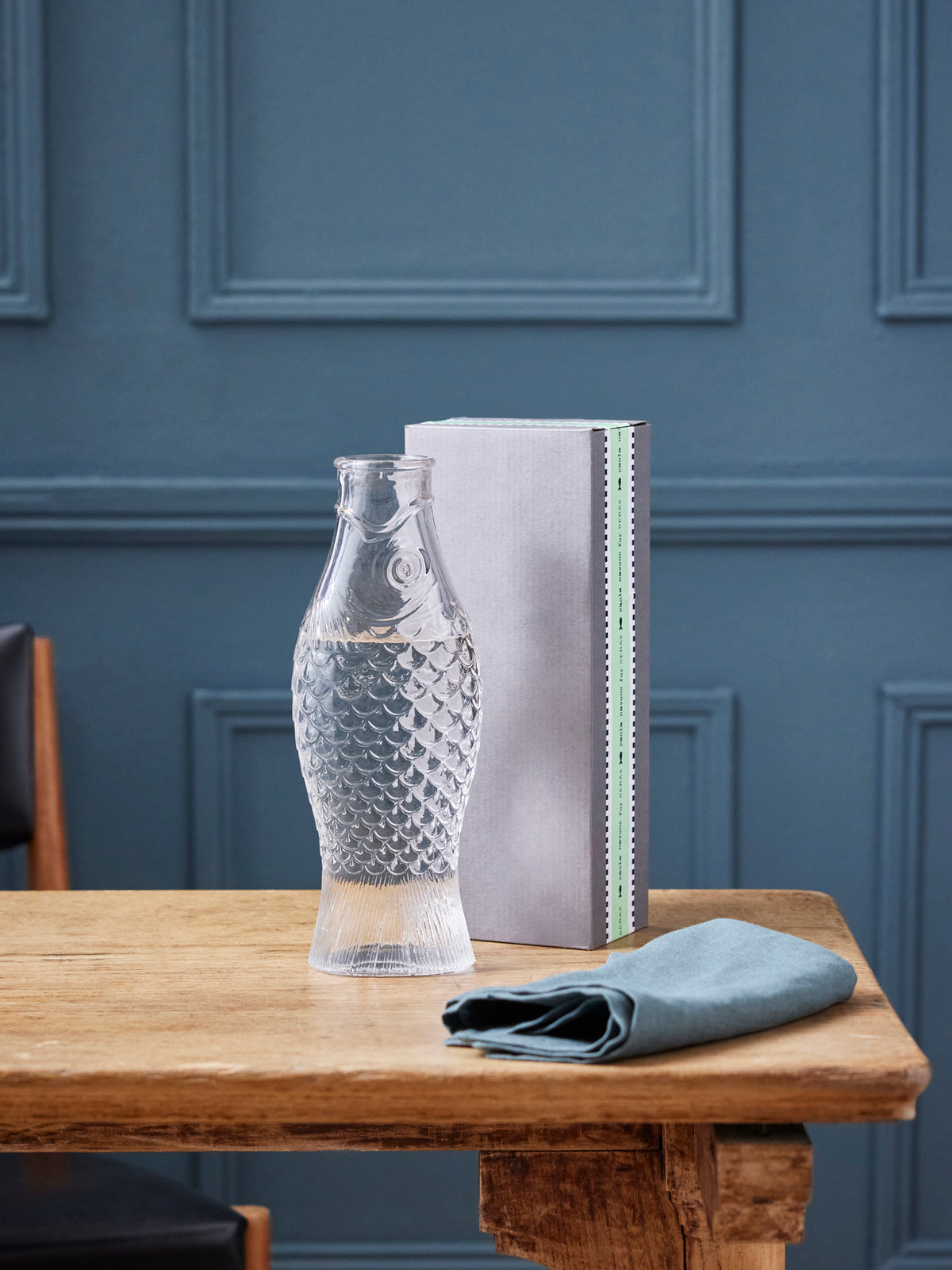 Carafe en verre Fish & Fish - Collection Serax