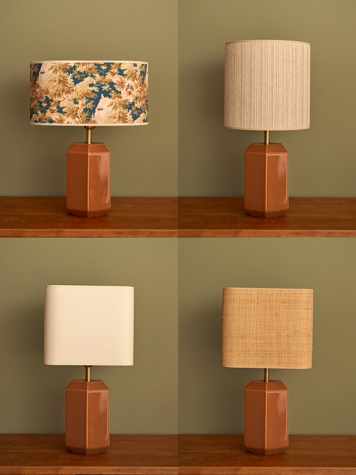 Pied de lampe en céramique - Petit modèle Victoire
