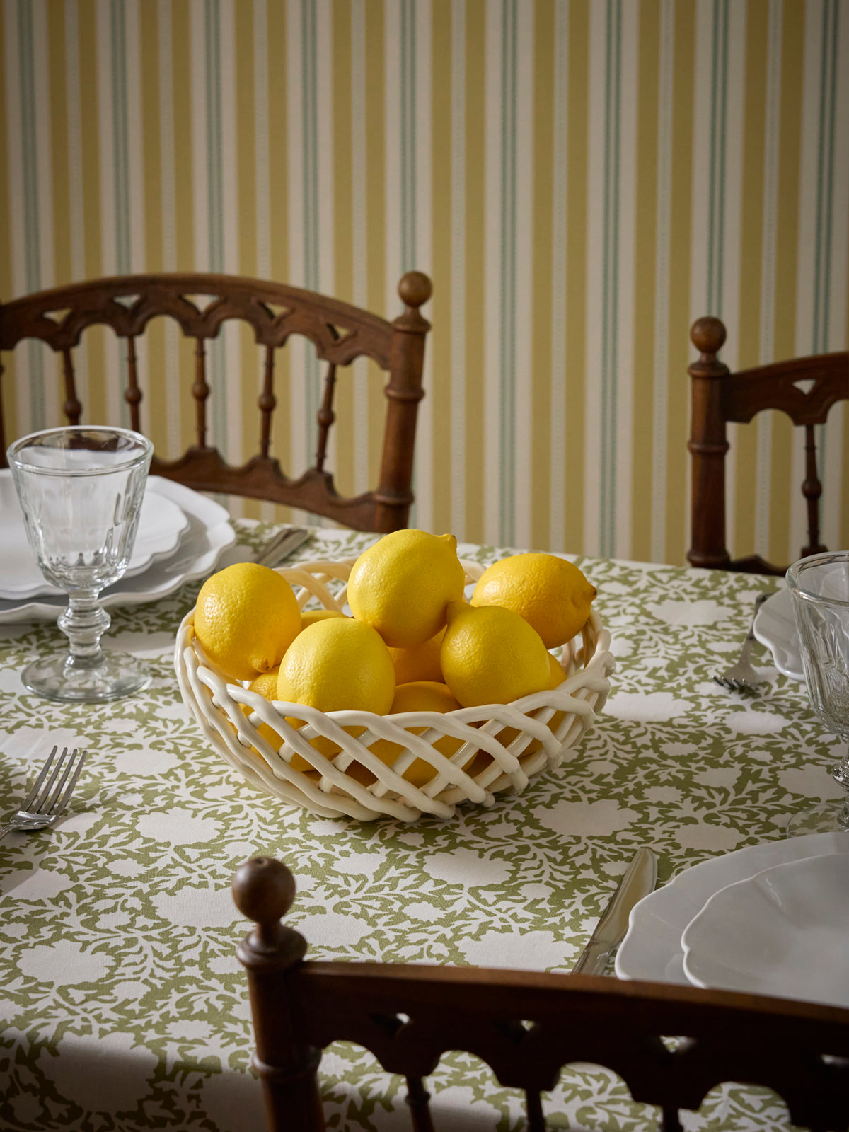 Corbeille à fruits en céramique