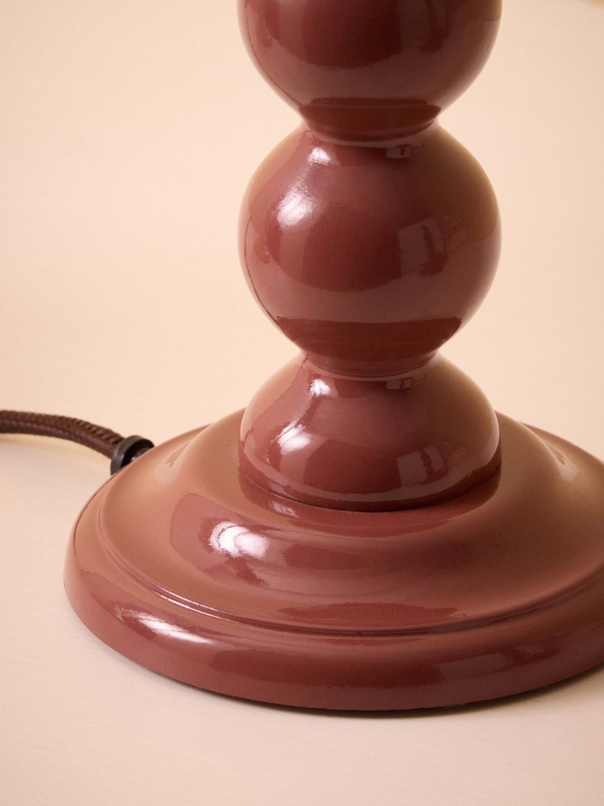 Pied de lampe en bois Bertille - Petit Modèle
