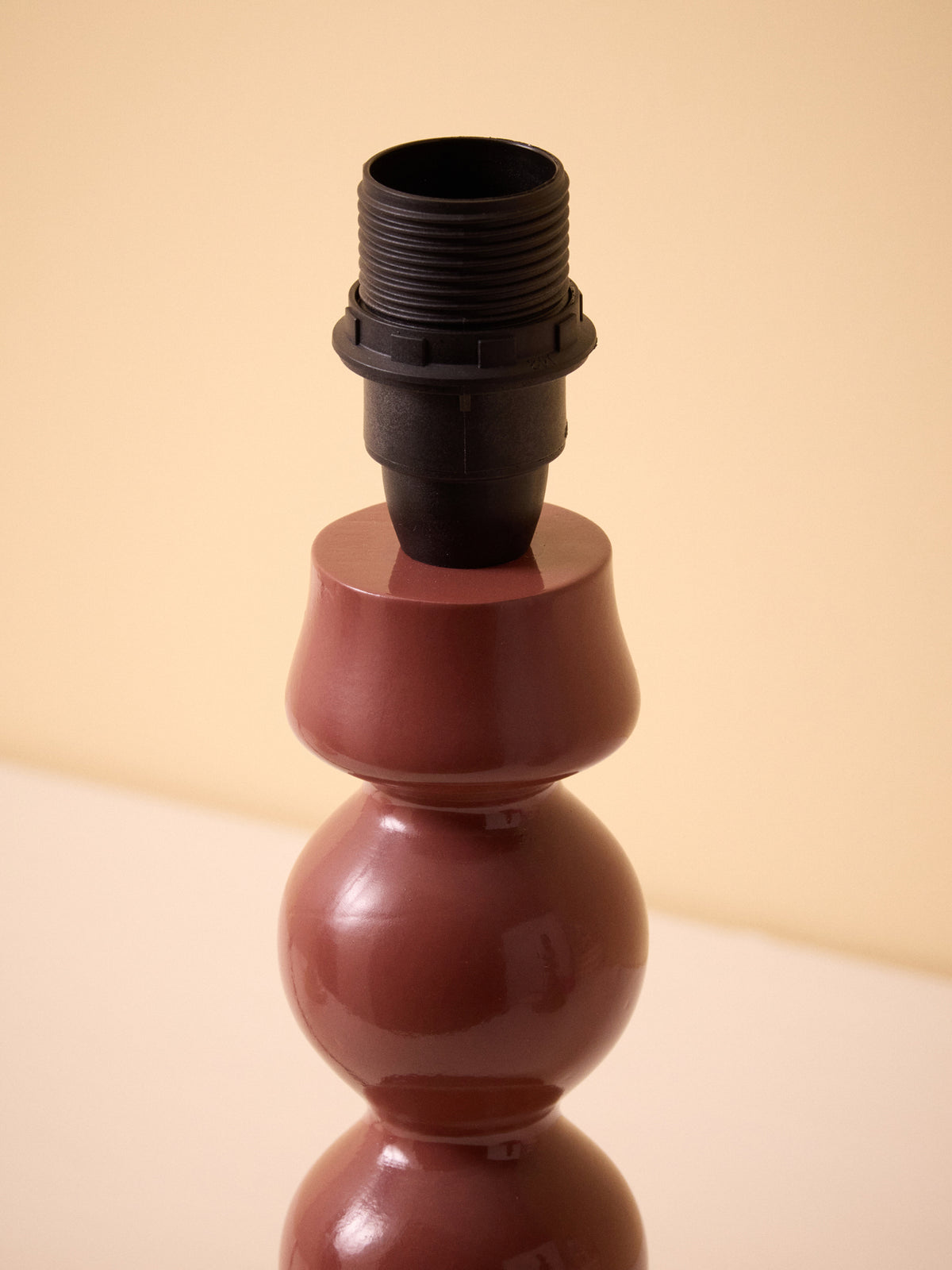 Pied de lampe en bois Bertille - Petit Modèle