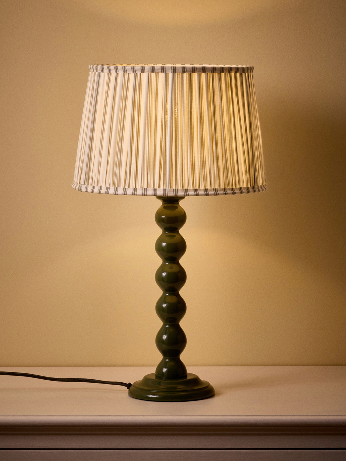Pied de lampe en bois Bertille - Moyen Modèle