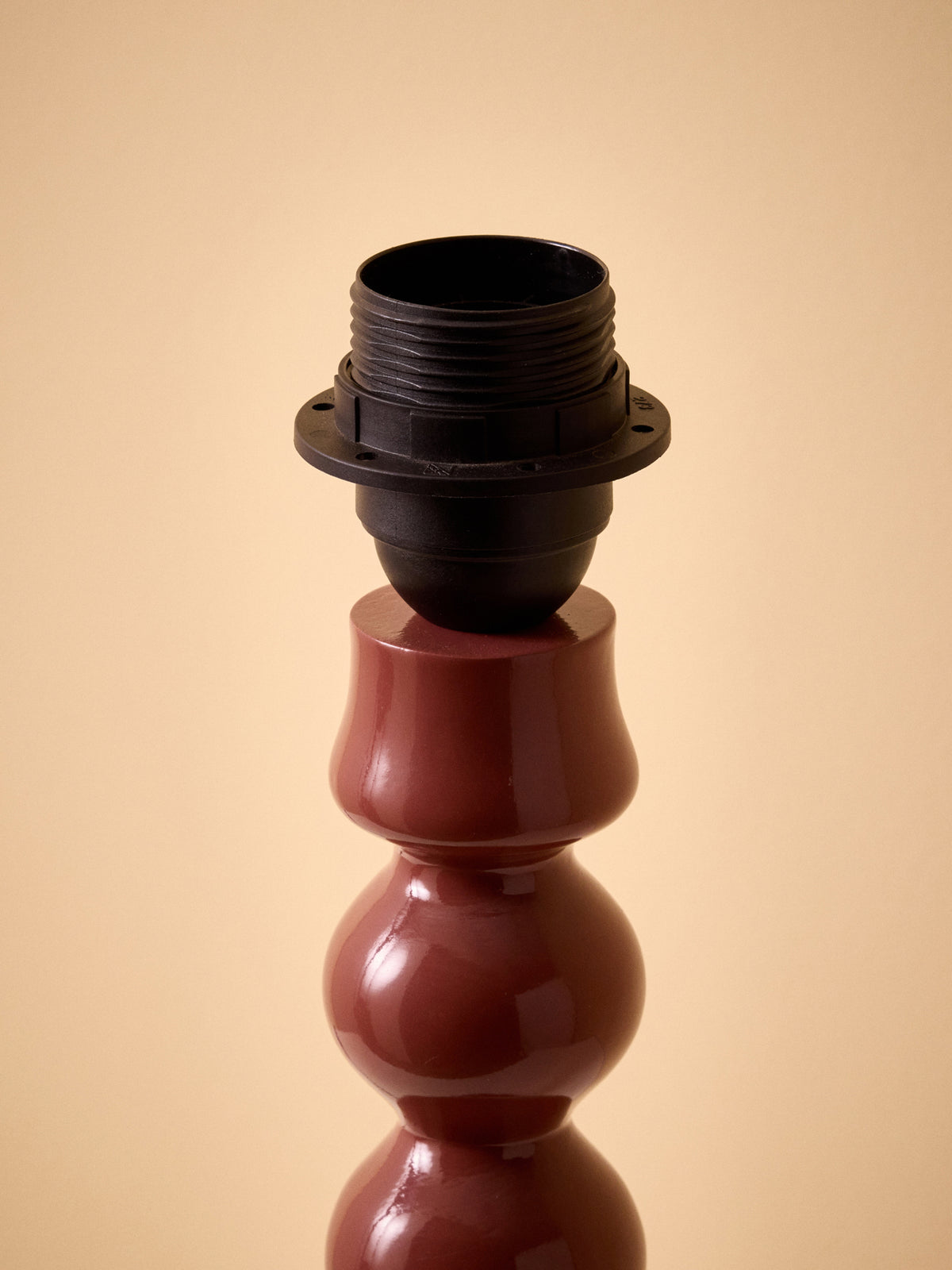 Pied de lampe en bois Bertille - Moyen Modèle