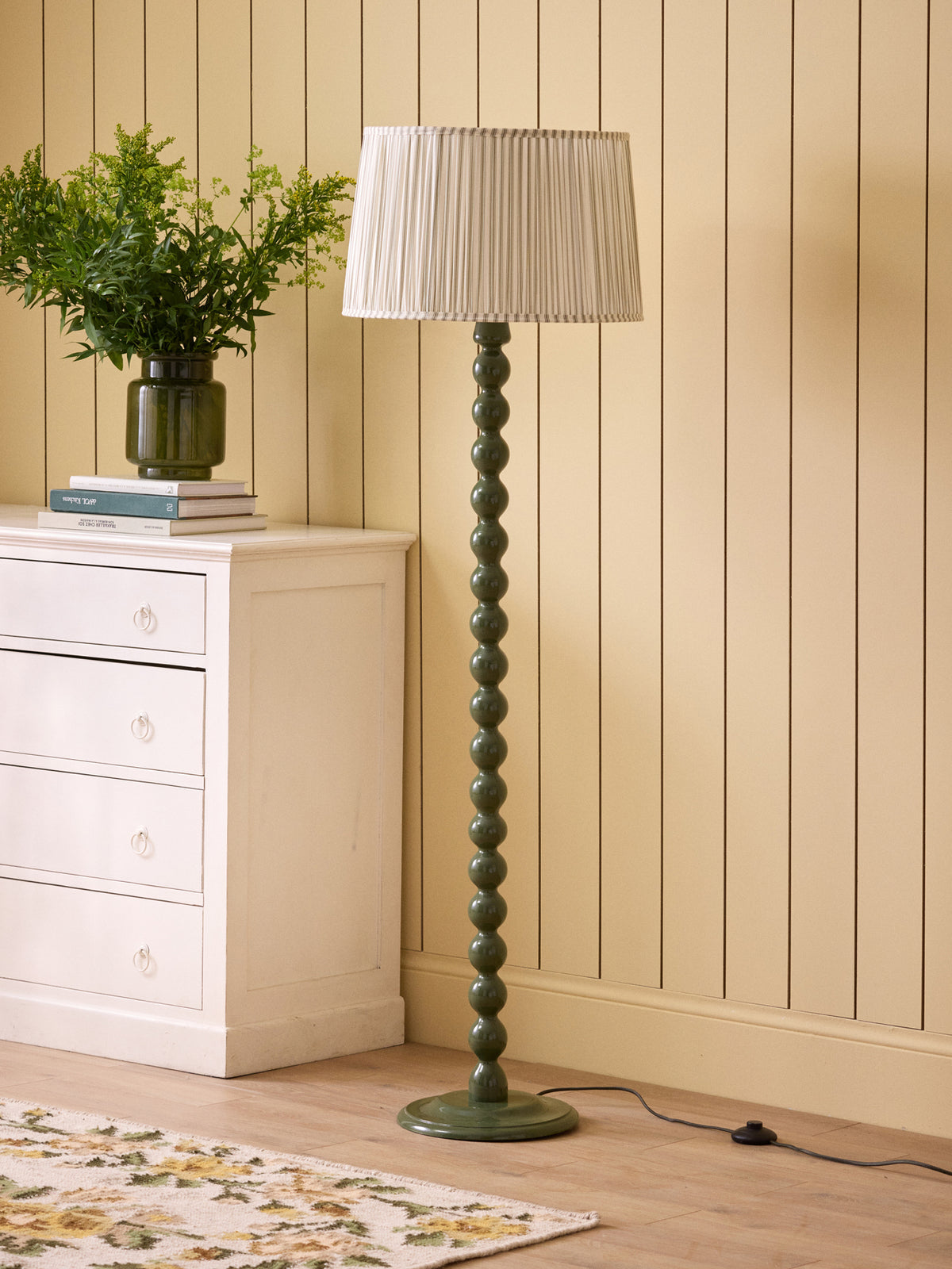 Pied de lampe en bois Bertille - Grand Modèle