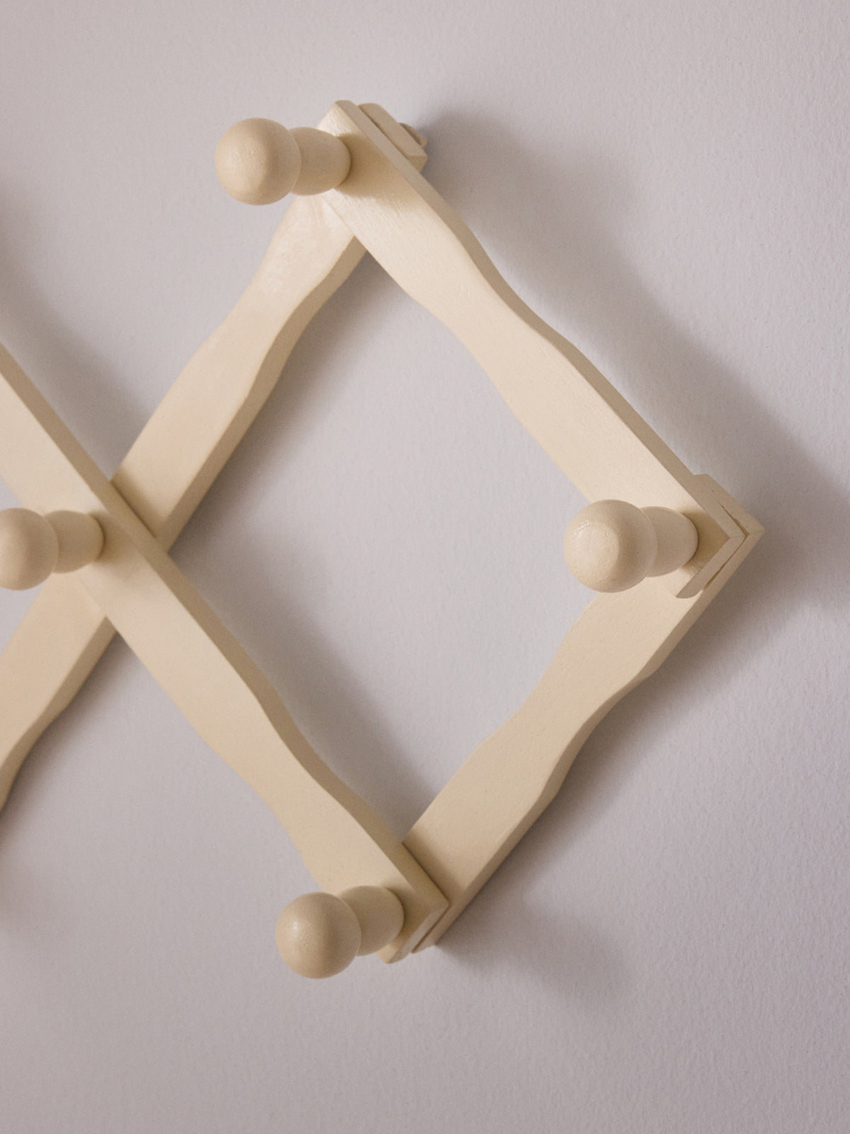 Portemanteau accordéon en bois