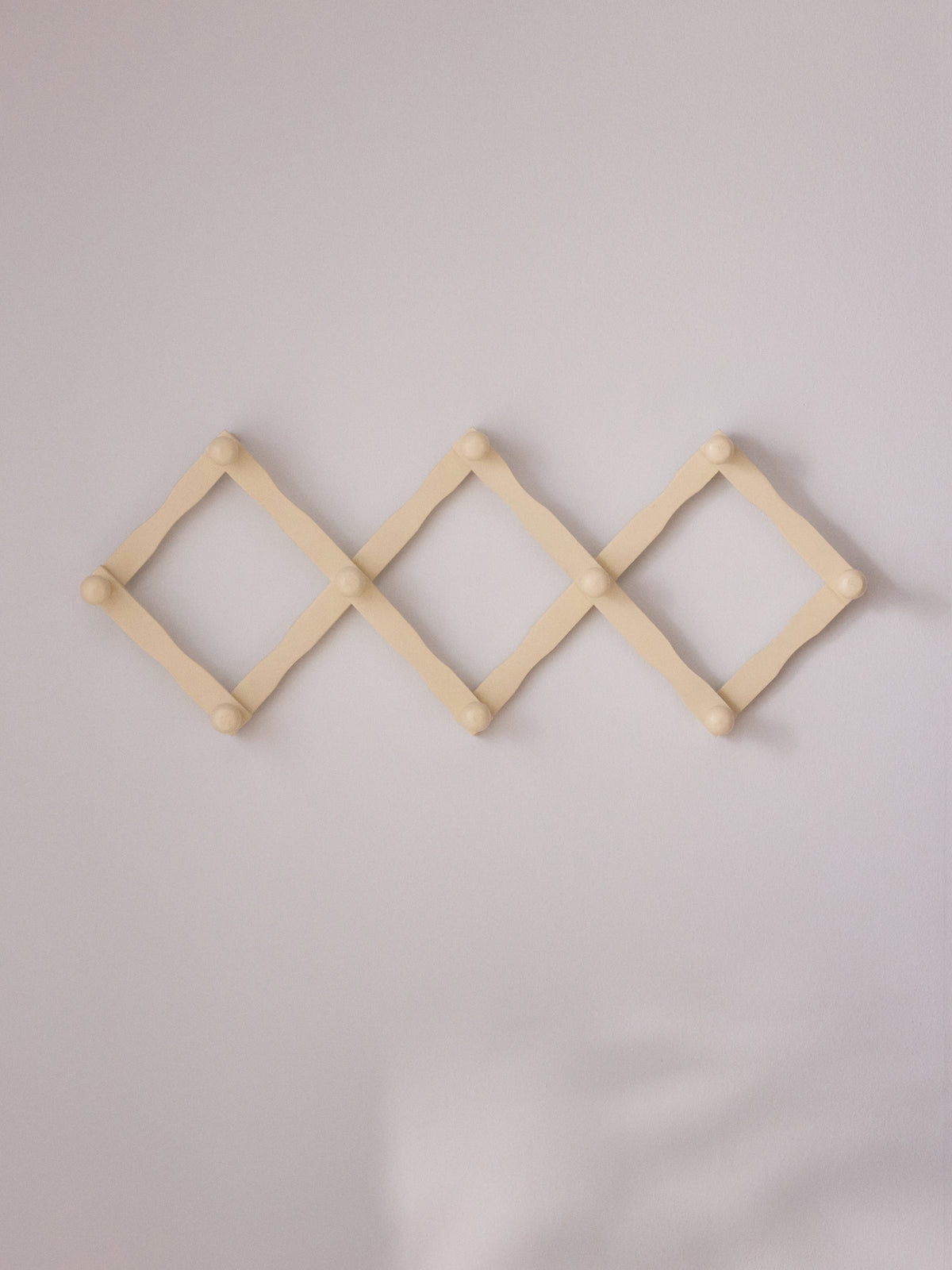 Portemanteau accordéon en bois