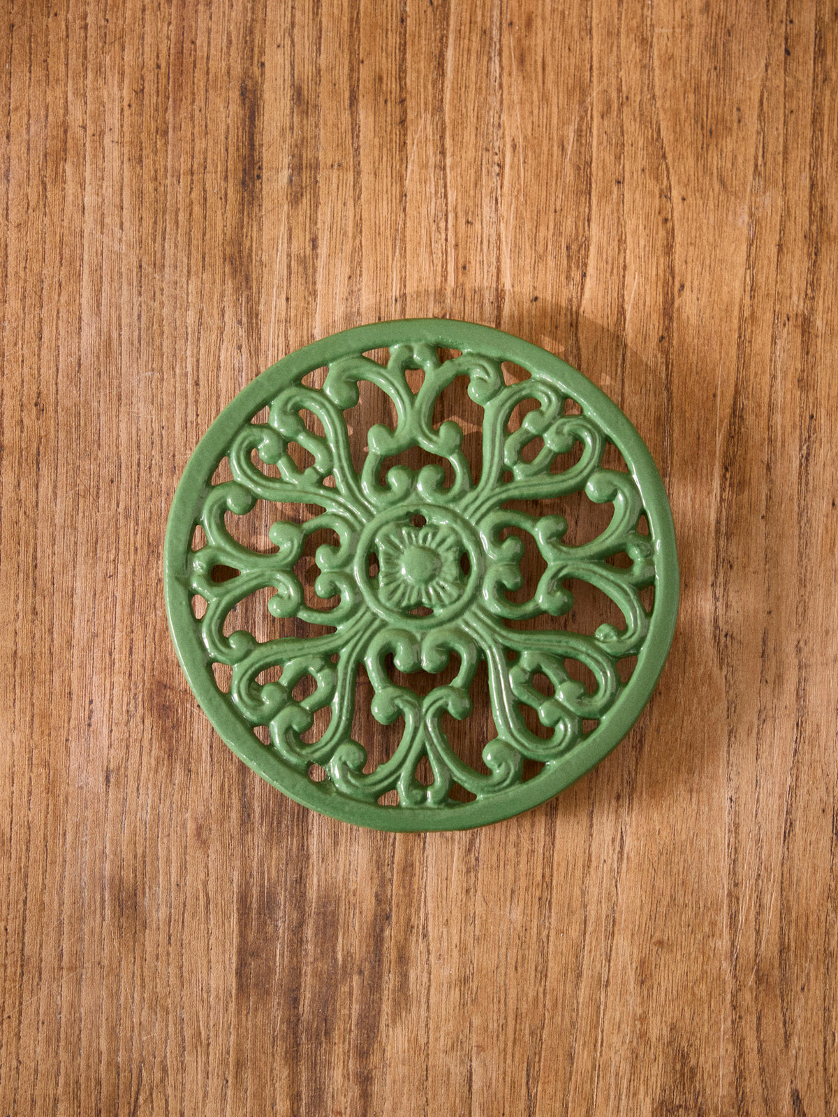Dessous de plat rond en fonte