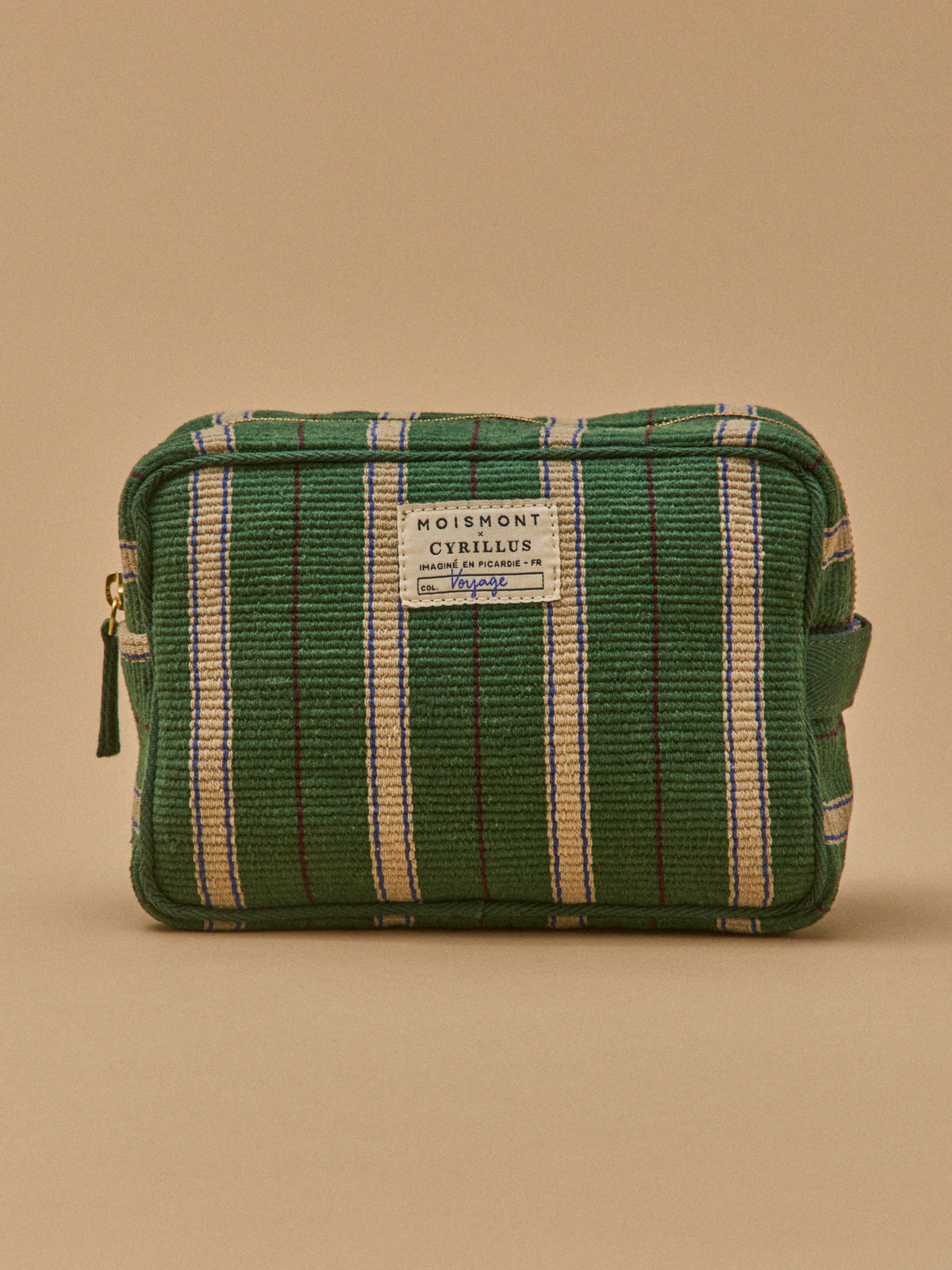 Grande pochette rayée - Collaboration Moismont x Cyrillus