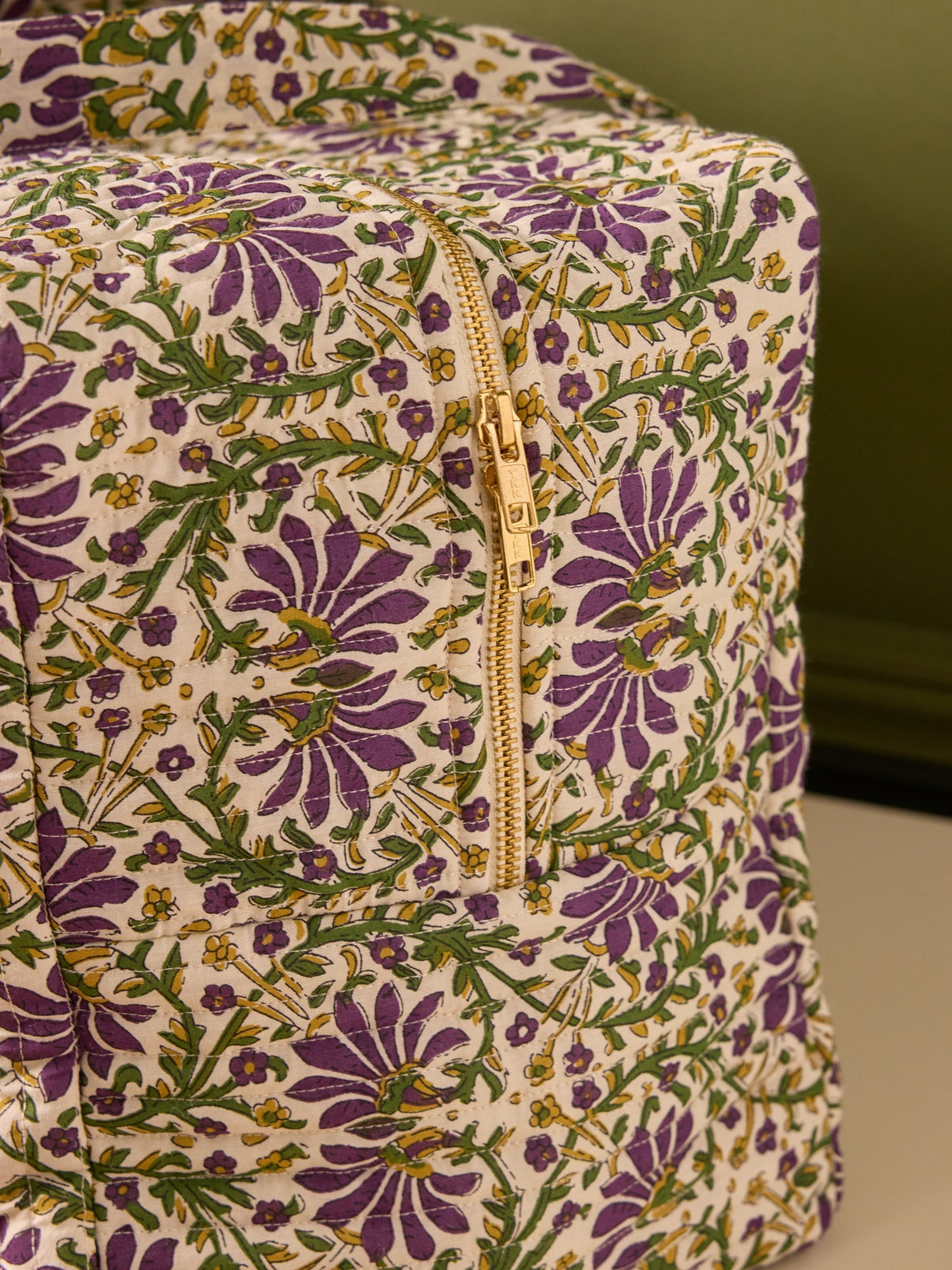 Sac week-end imprimé indien Mysore