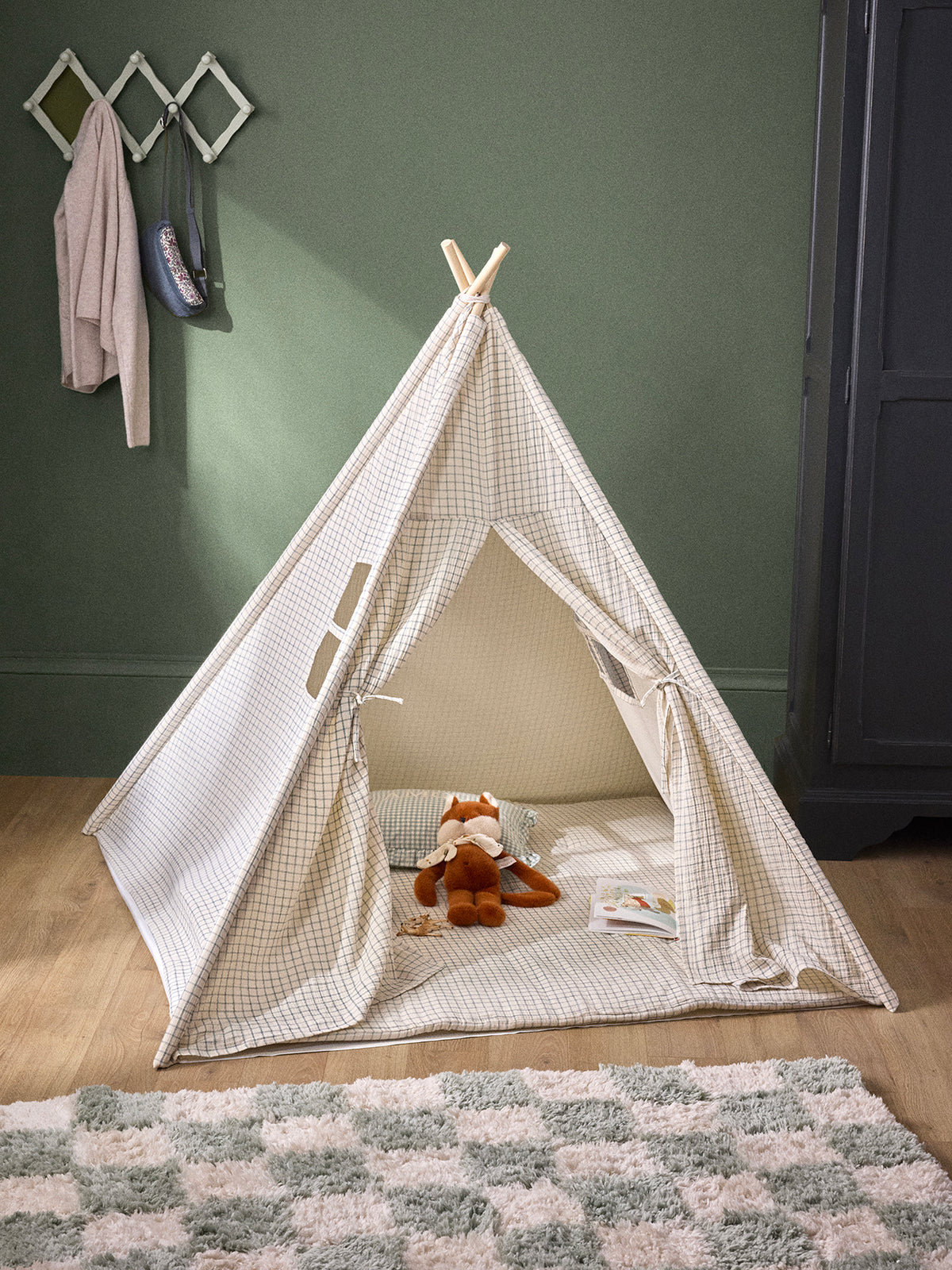 Tente enfant Charly en gaze de coton