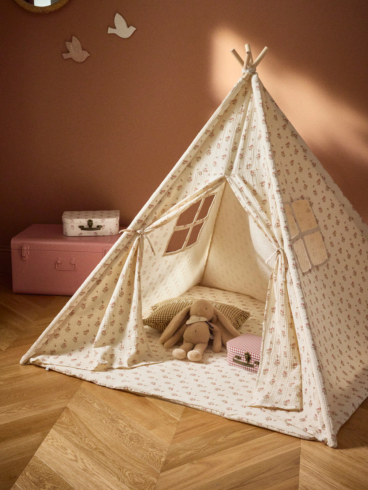Tente enfant Charly en gaze de coton