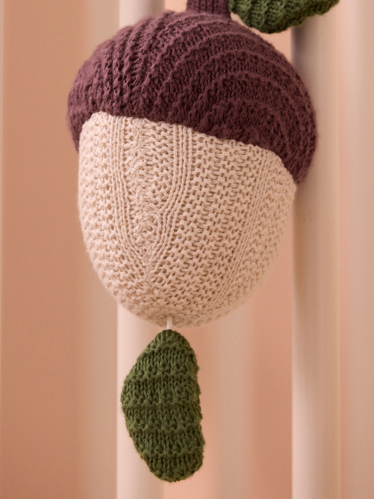 Gland musical en tricot