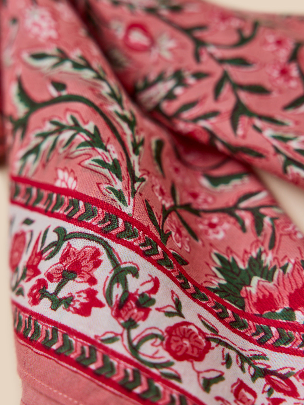 Foulard imprimé indien femme