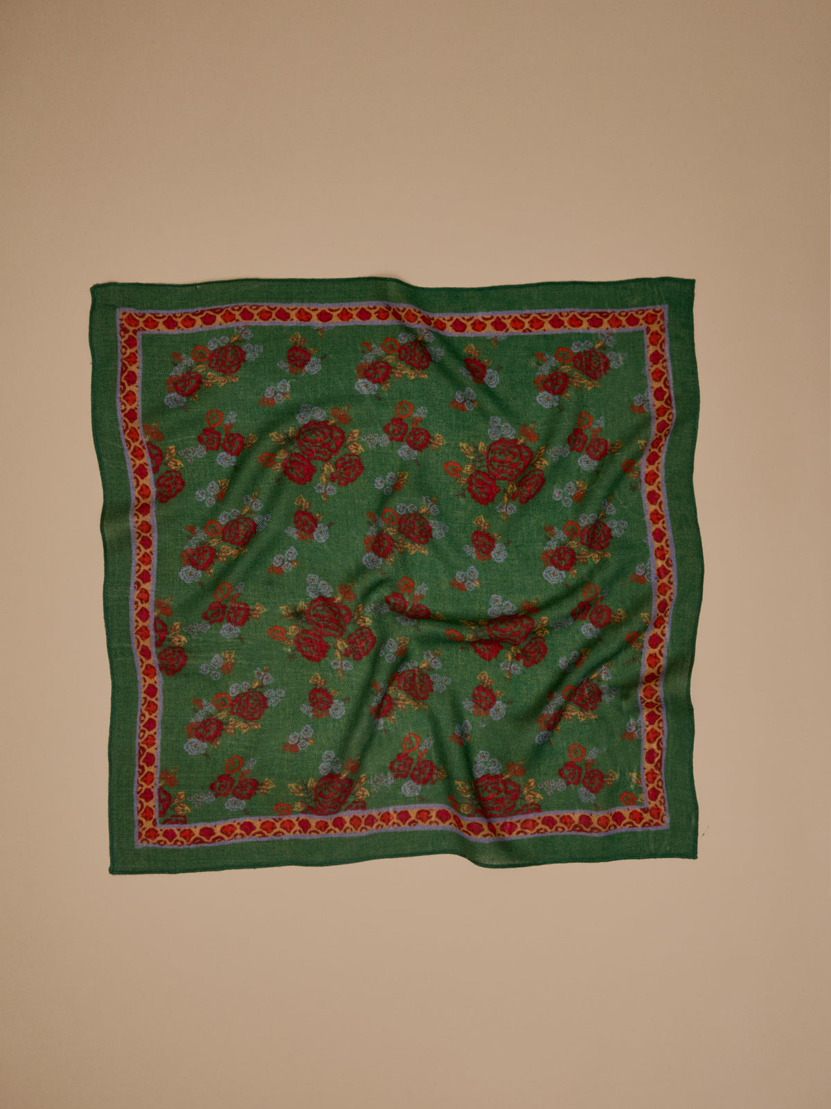 Bandana imprimé en laine femme