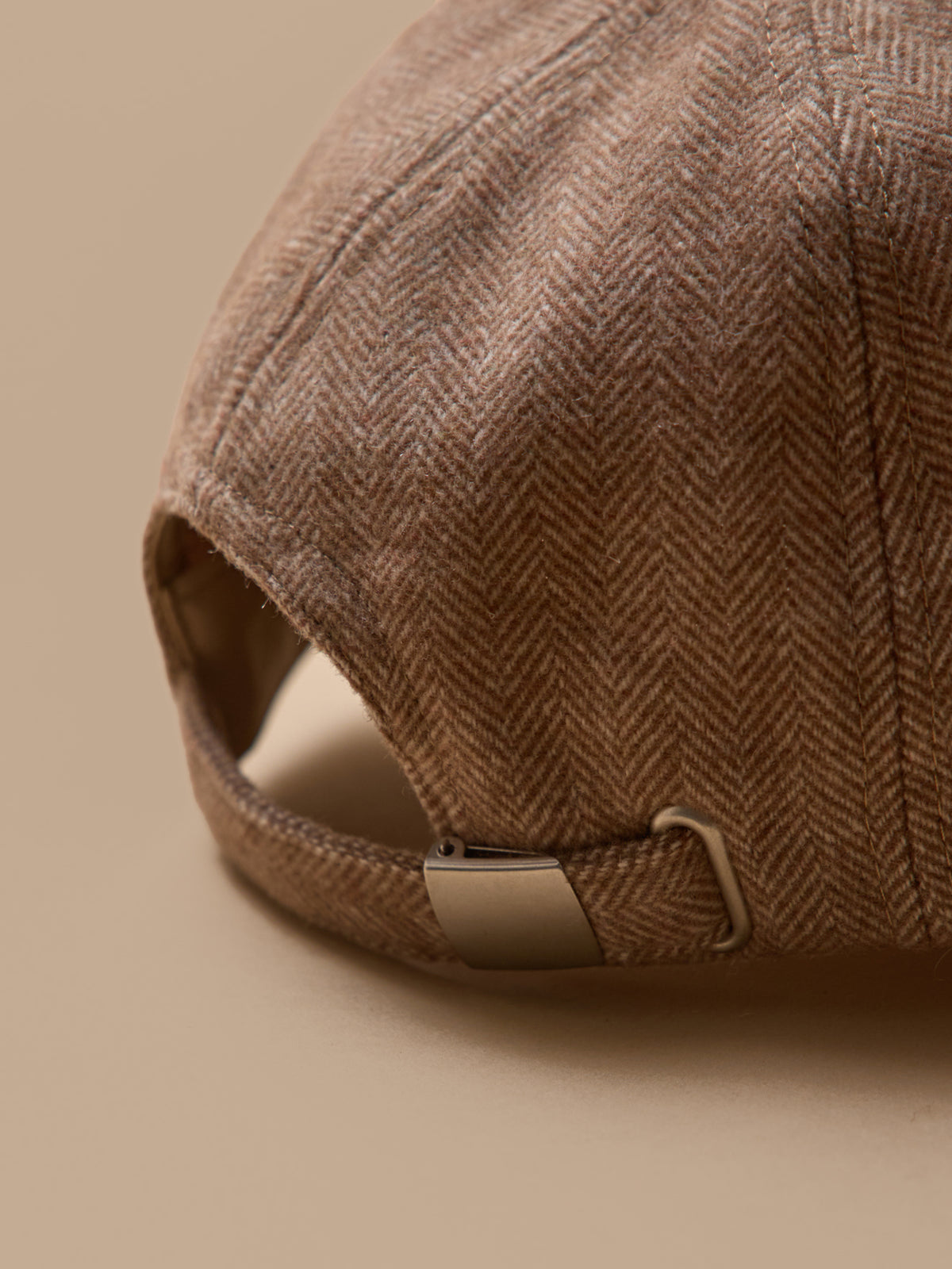 Casquette tweed chevrons adulte et ado