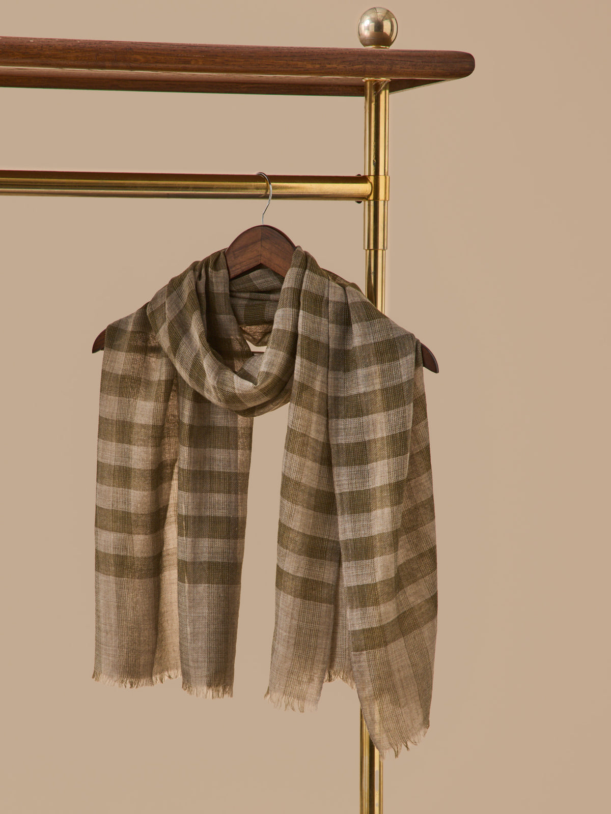 Écharpe twill carreaux adulte
