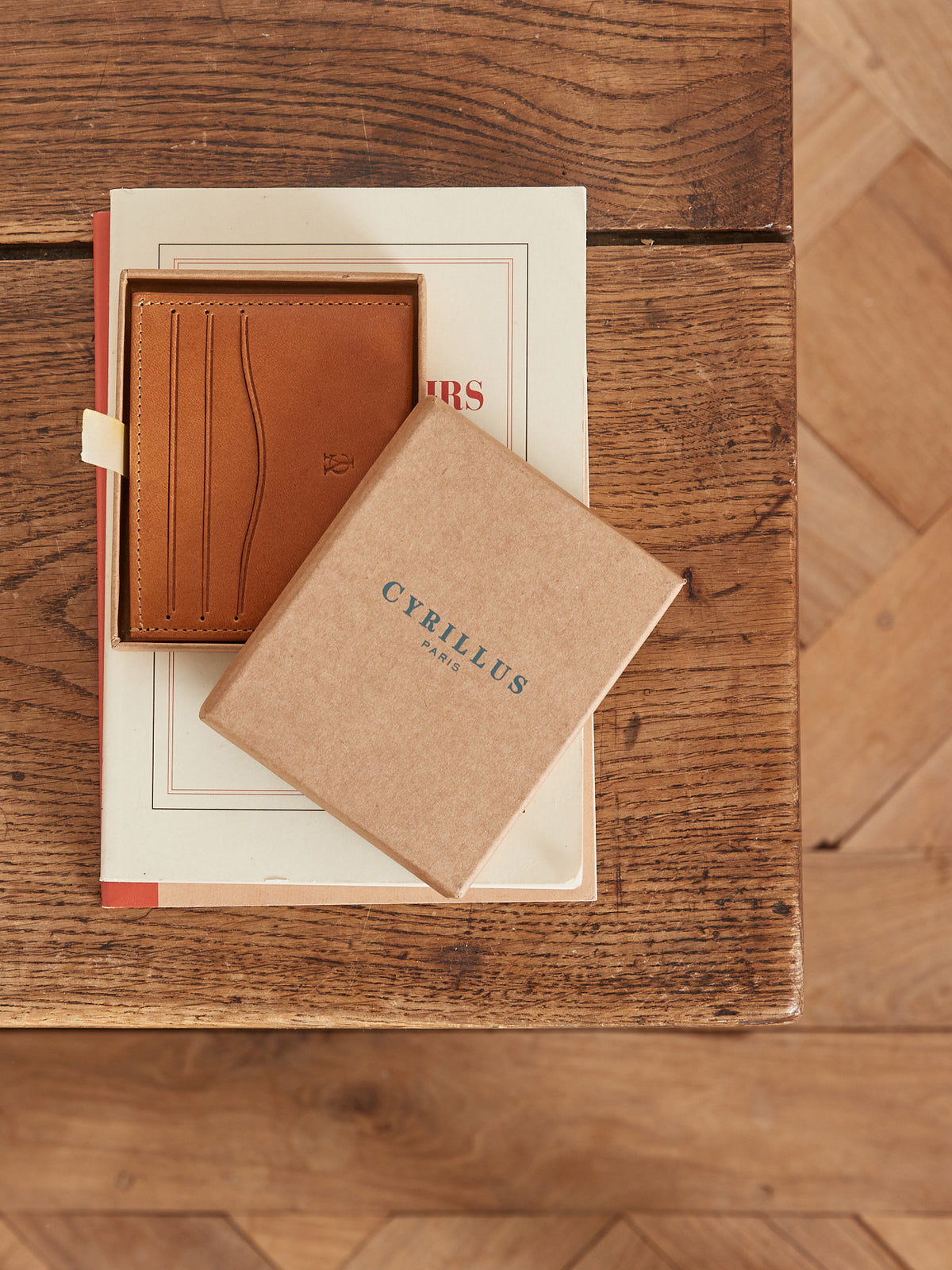 Porte-cartes en cuir souple - Collection Maroquinerie Cyrillus