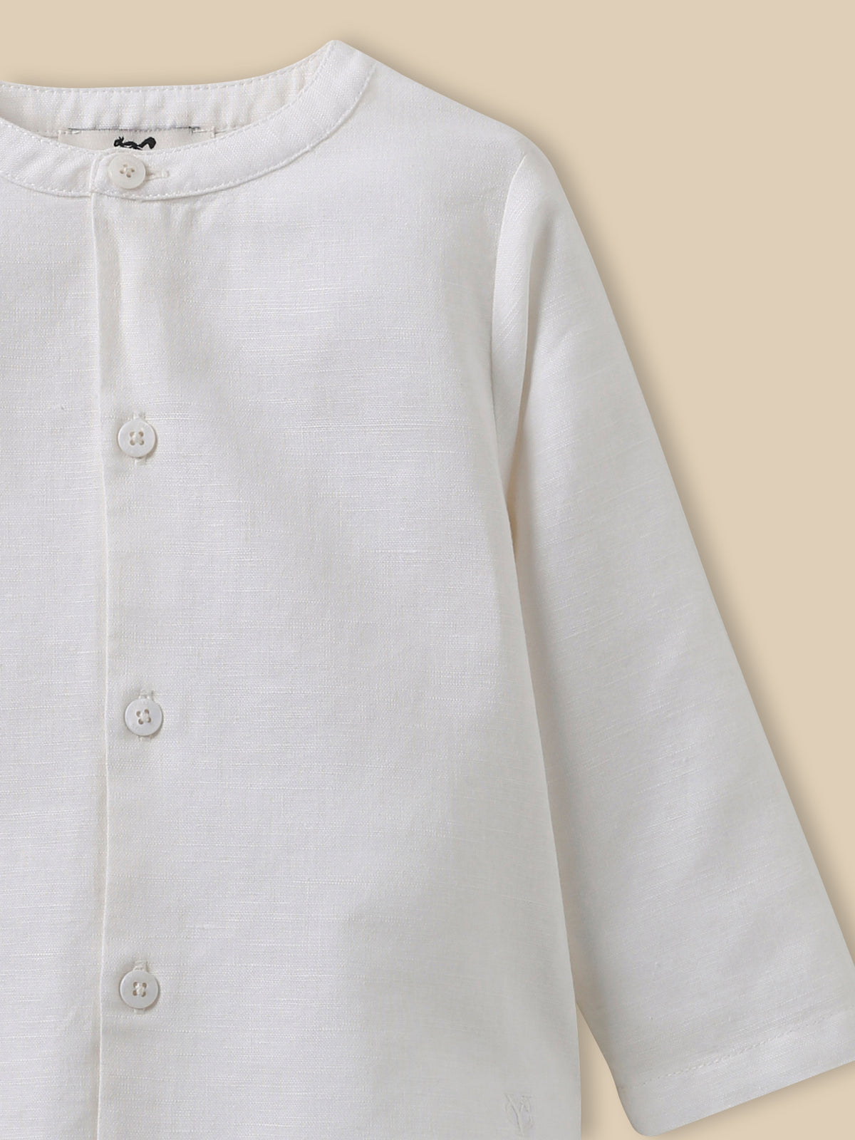 Chemise en lin et coton Bébé